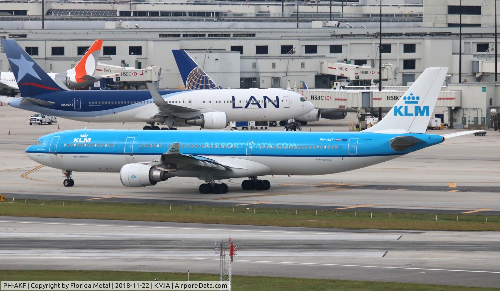 PH-AKF, 2014 Airbus A330-303 C/N 1580, MIA spotting 2018