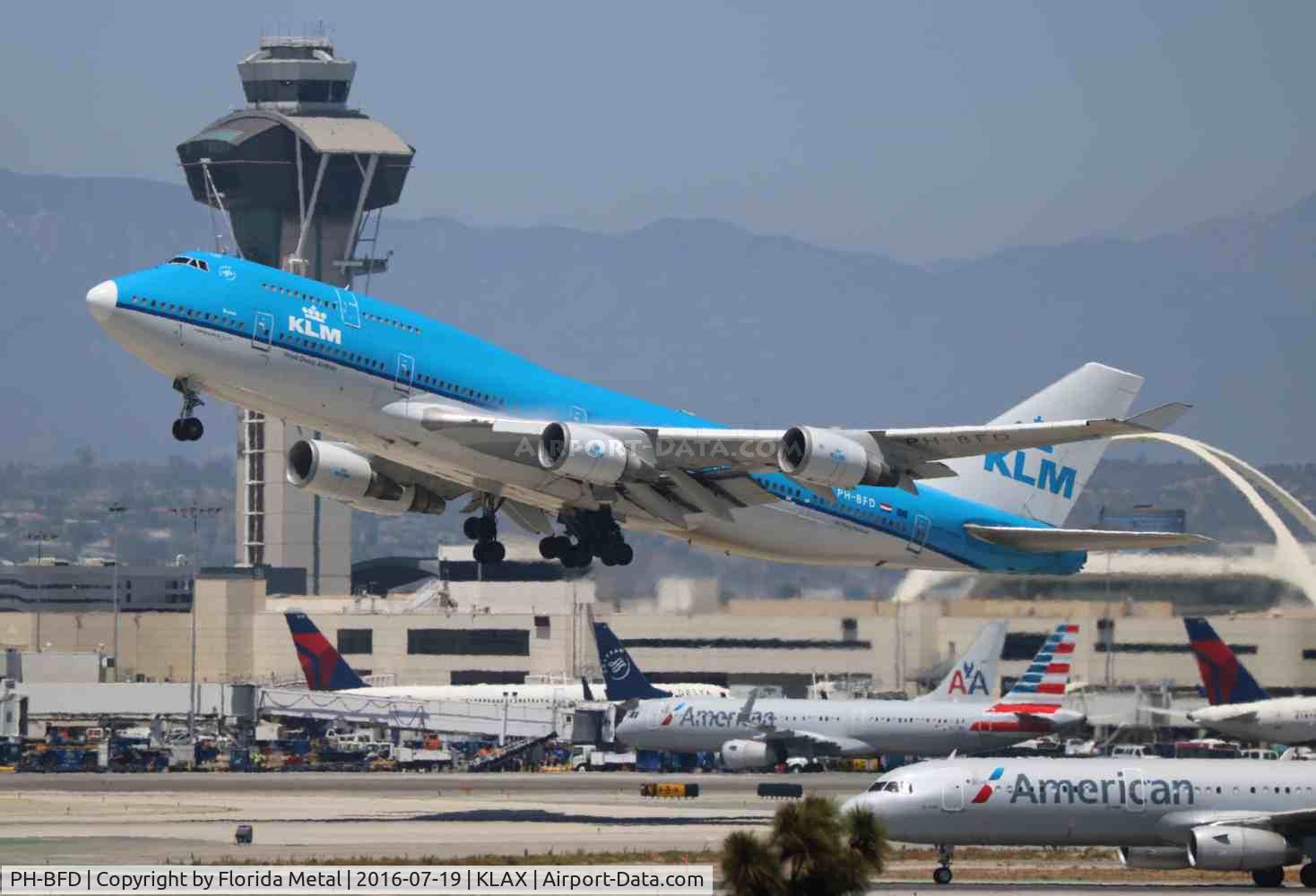 PH-BFD, 1989 Boeing 747-406BC C/N 24001, LAX spotting 2016