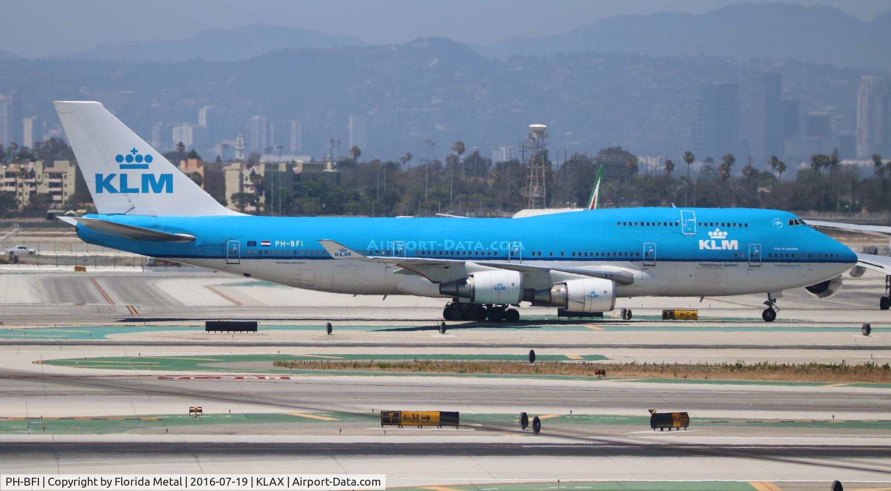PH-BFI, 1991 Boeing 747-406BC C/N 25086, LAX spotting 2016