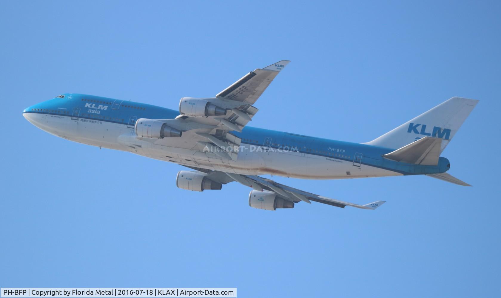 PH-BFP, 1993 Boeing 747-406BC C/N 26374, LAX spotting 2016