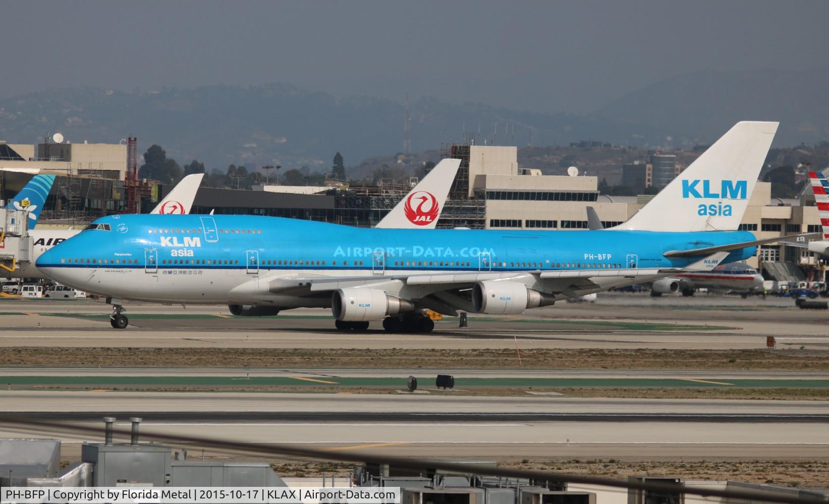 PH-BFP, 1993 Boeing 747-406BC C/N 26374, LAX spotting 2015