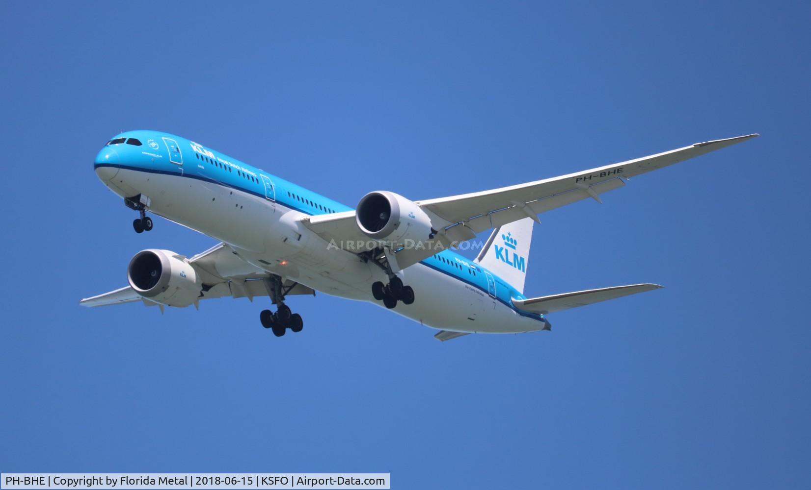 PH-BHE, 2016 Boeing 787-9 Dreamliner C/N 38765, SFO spotting 2018