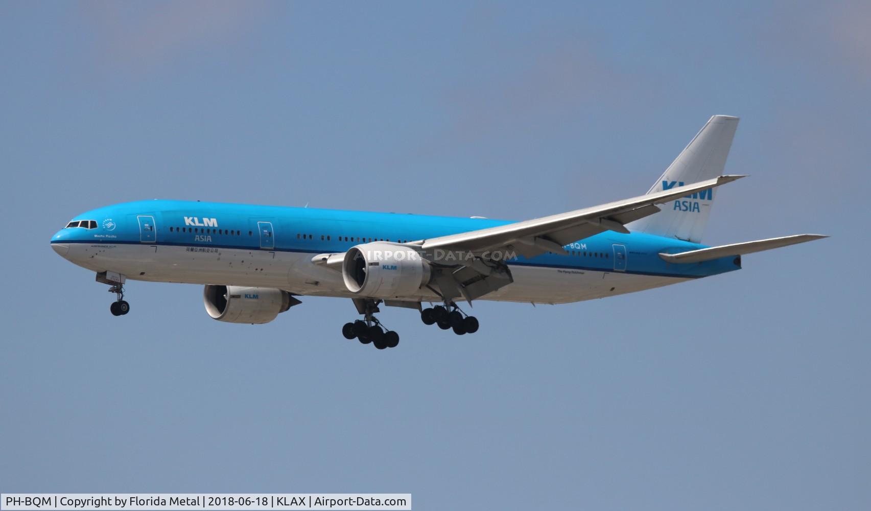 PH-BQM, 2006 Boeing 777-206/ER C/N 34712, LAX spotting 2018