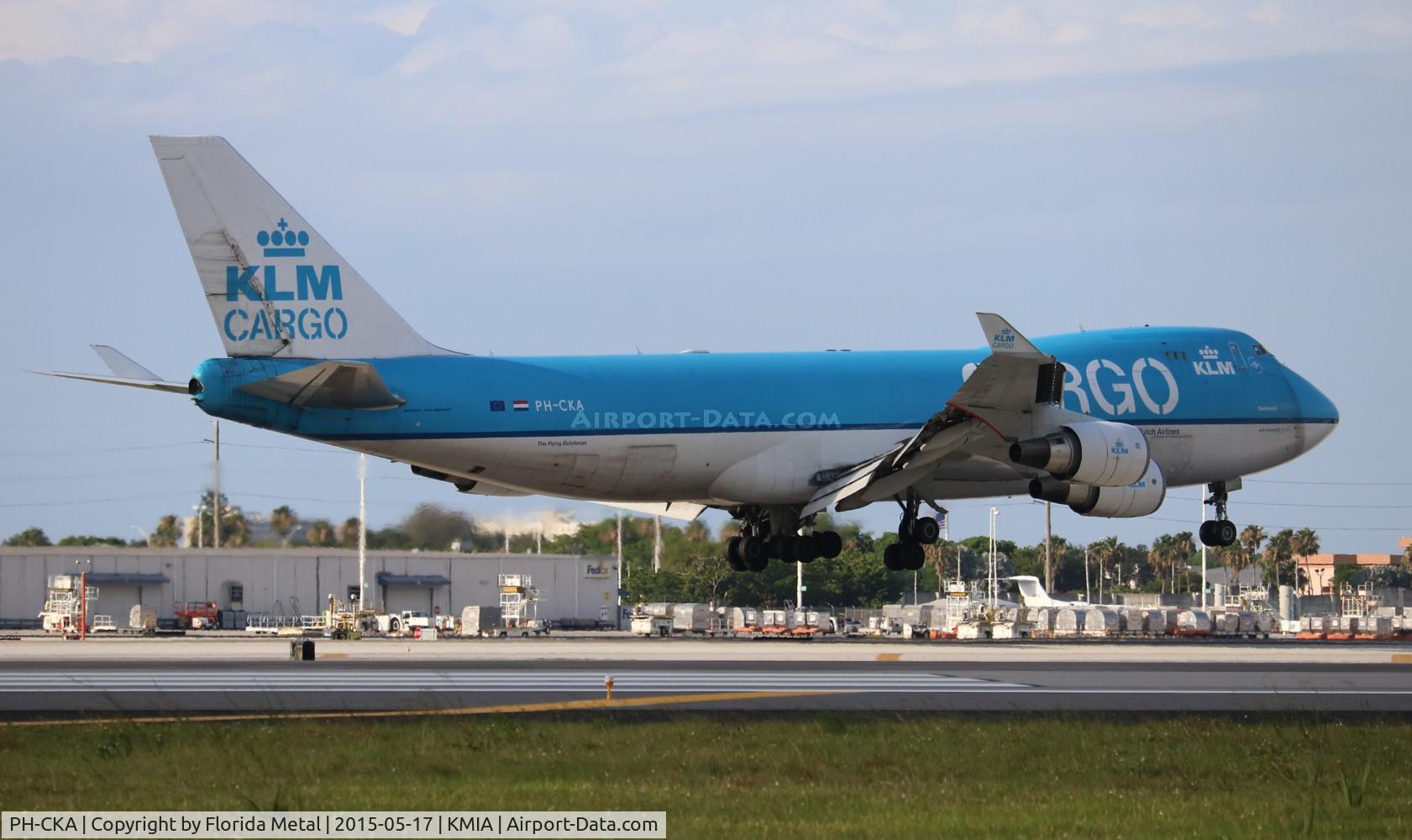 PH-CKA, 2003 Boeing 747-406F/ER/SCD C/N 33694, MIA spotting 2015