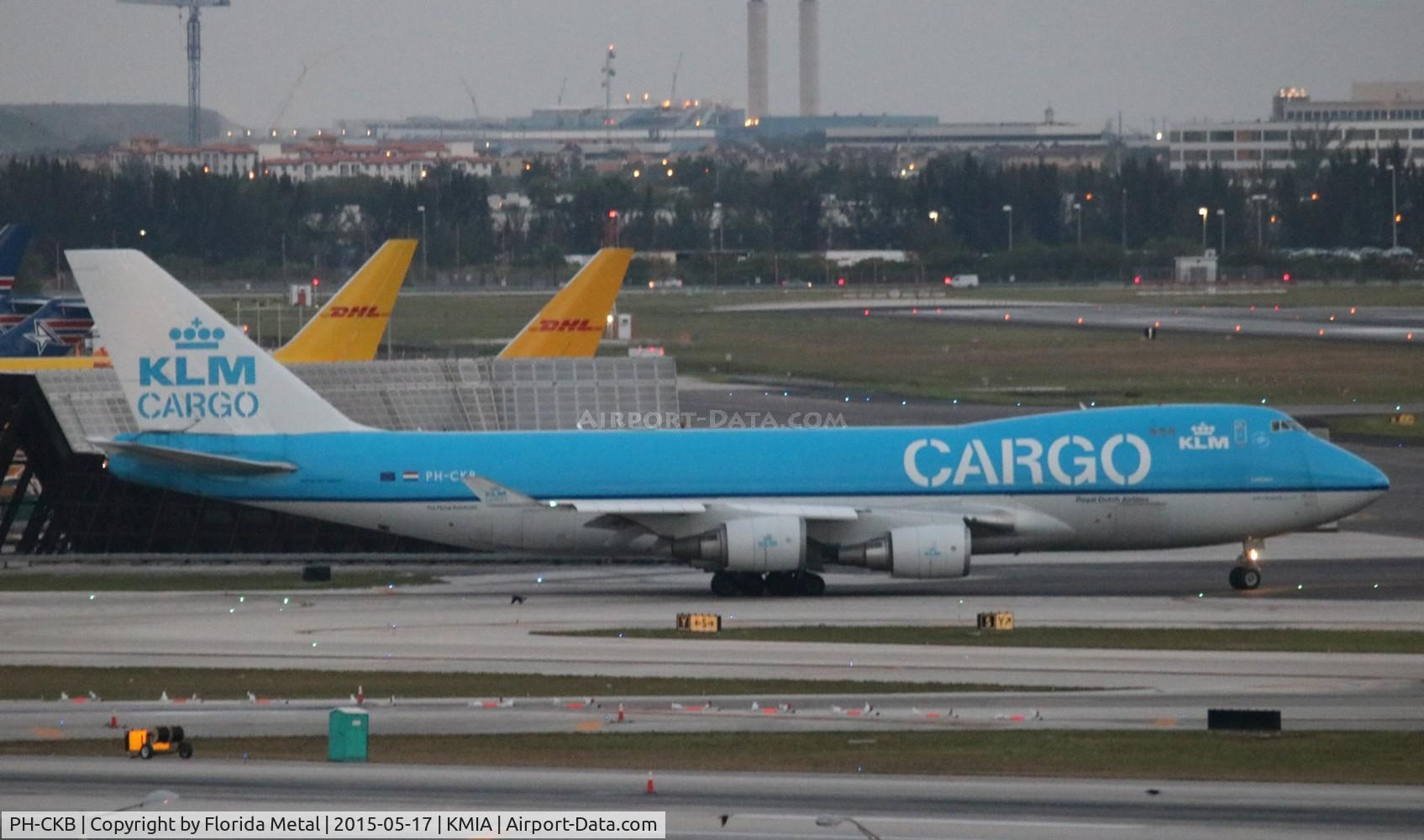 PH-CKB, 2003 Boeing 747-406F/ER/SCD C/N 33695, MIA spotting 2015