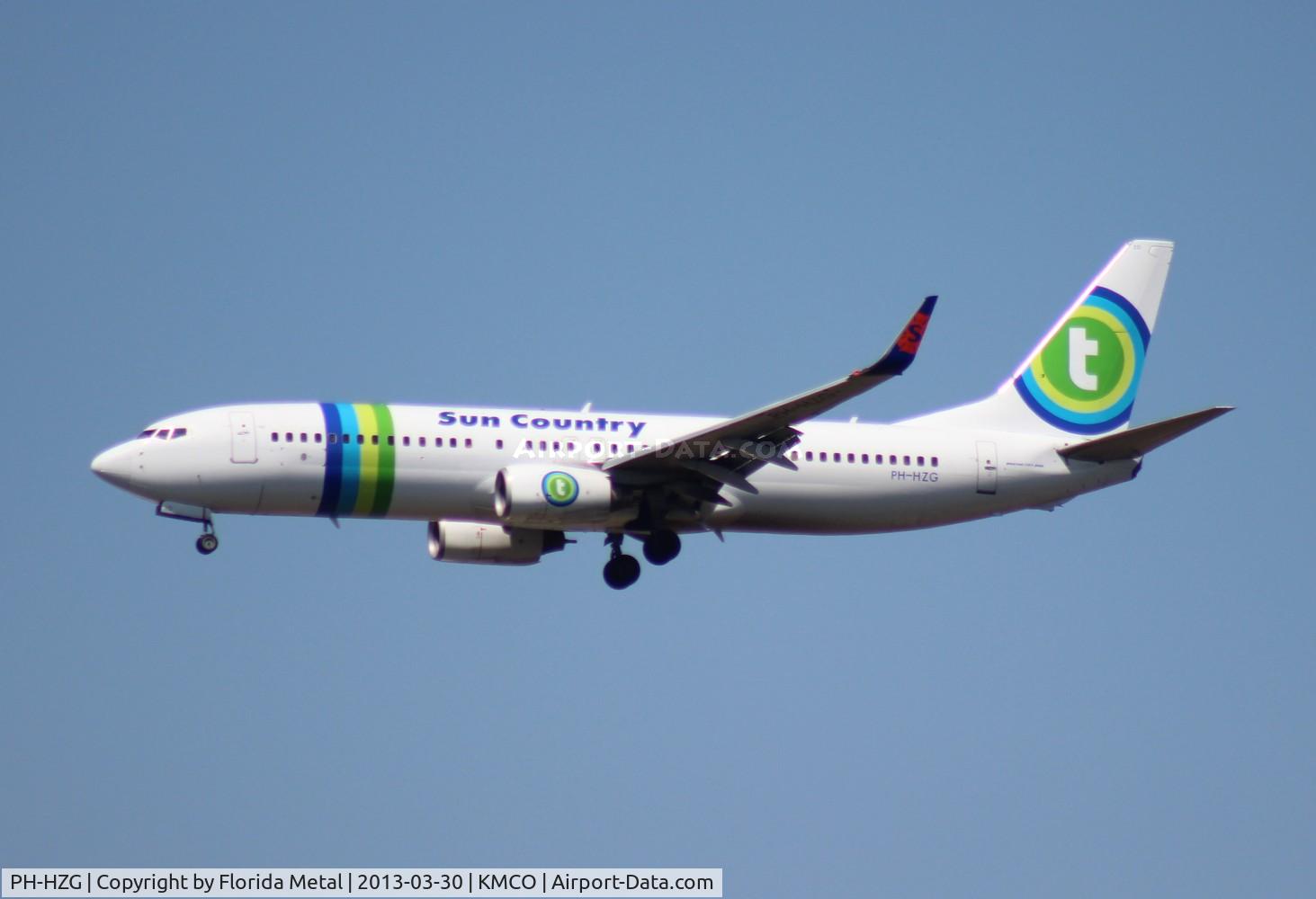 PH-HZG, 2000 Boeing 737-8K2 C/N 28379, MCO spotting 2013