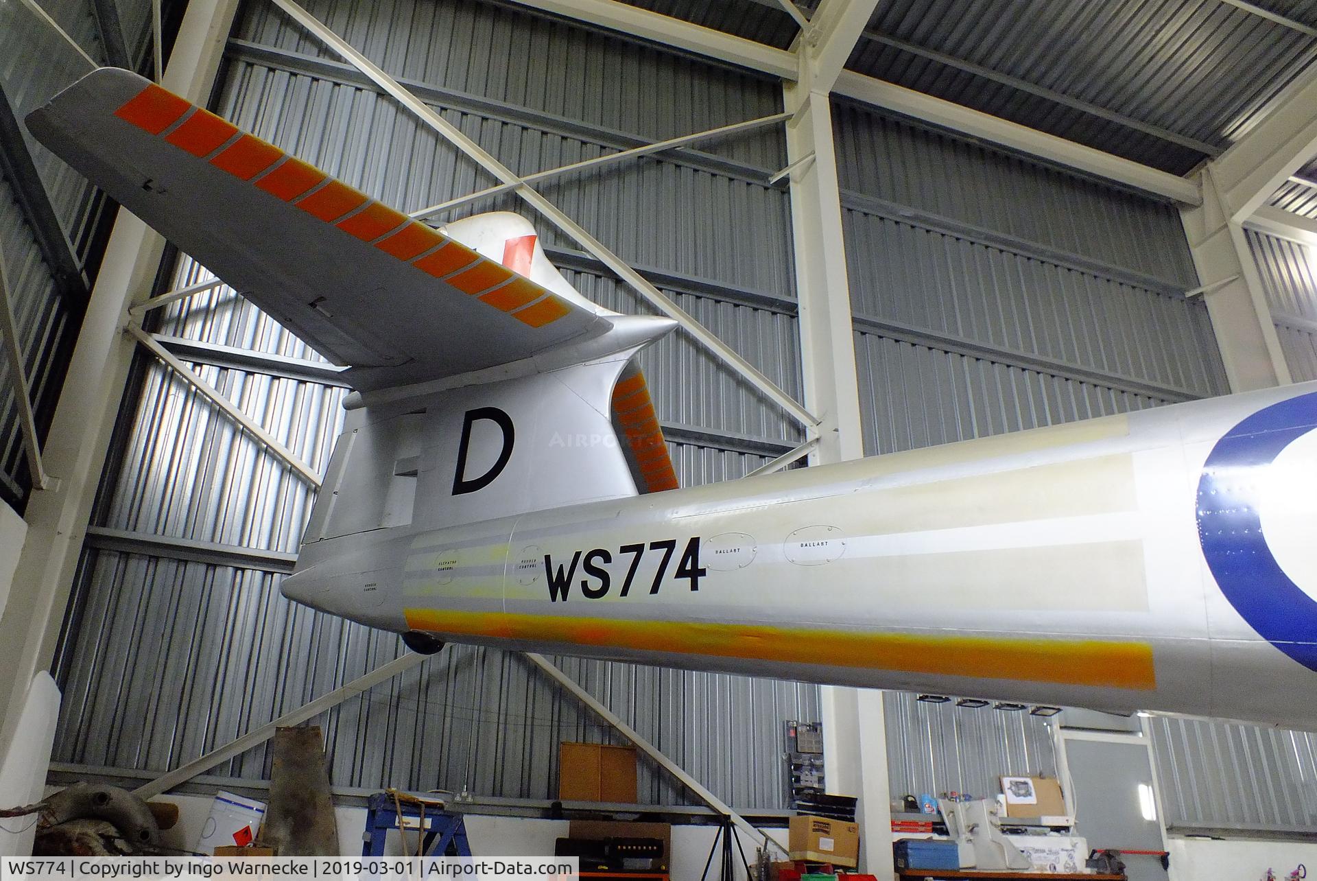 WS774, 1954 Gloster Meteor NF(T).14 C/N Not found WS774, Gloster (Armstrong Whitworth) Meteor NF(T)14 at the Malta Aviation Museum, Ta' Qali
