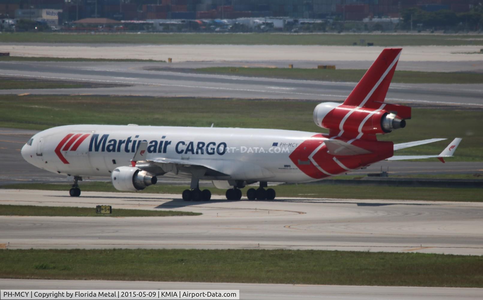 PH-MCY, 1991 McDonnell Douglas MD-11F C/N 48445, MIA spotting 2015