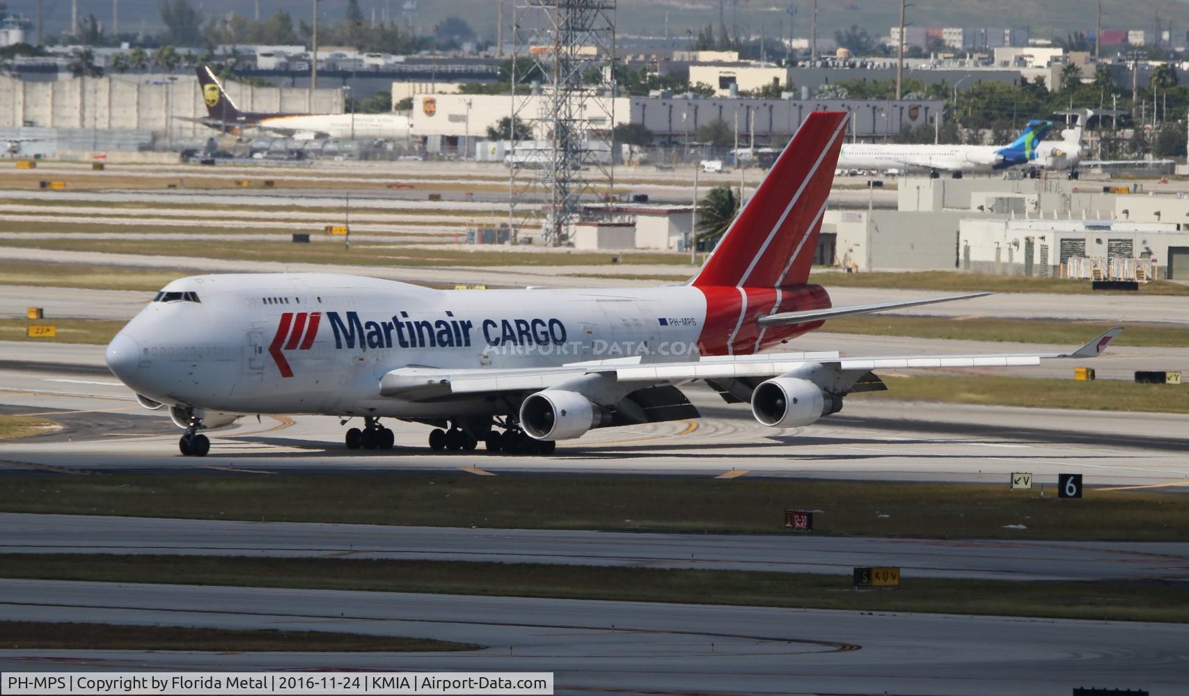 PH-MPS, 1990 Boeing 747-412 C/N 24066, MIA spotting 2016