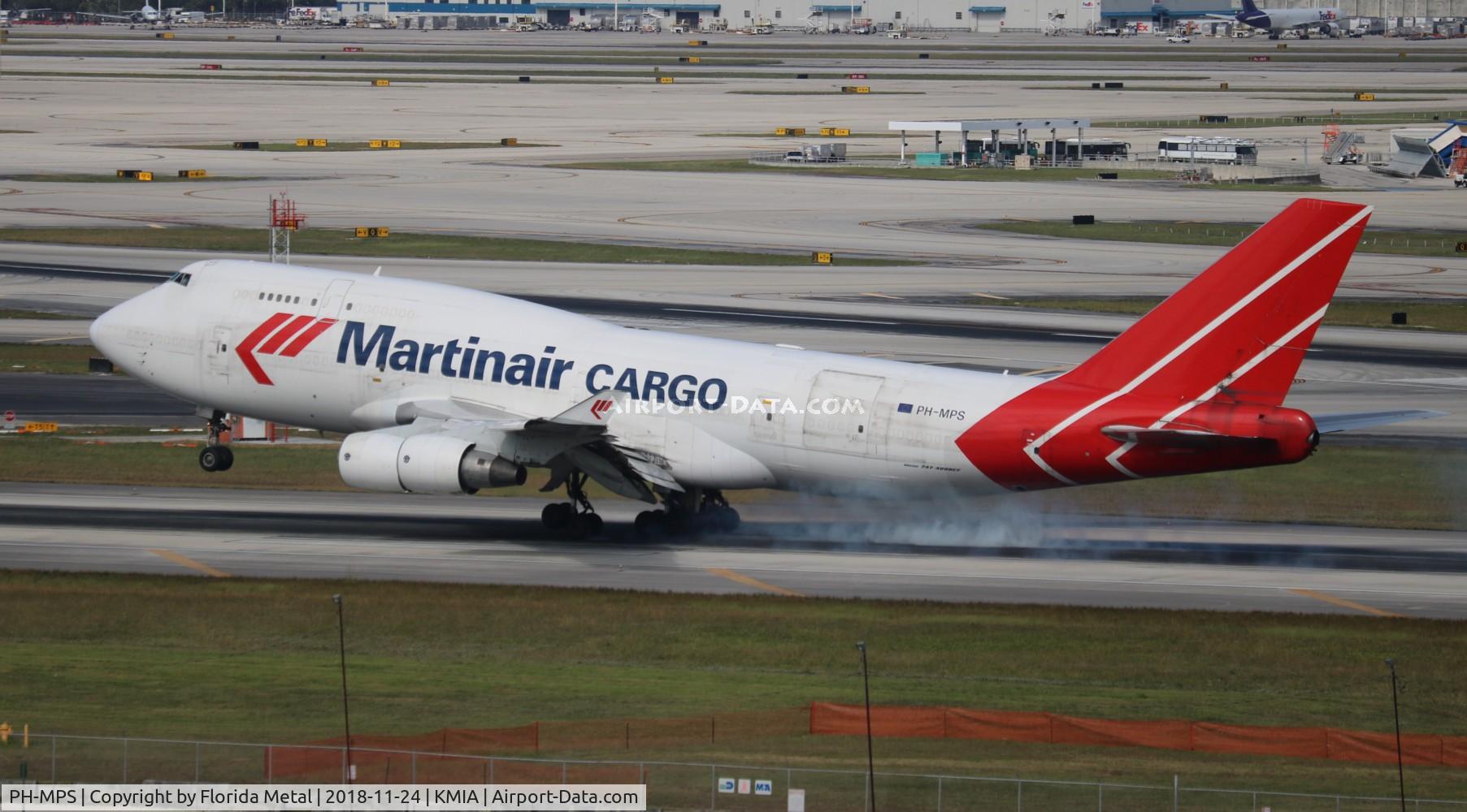 PH-MPS, 1990 Boeing 747-412 C/N 24066, MIA spotting 2018