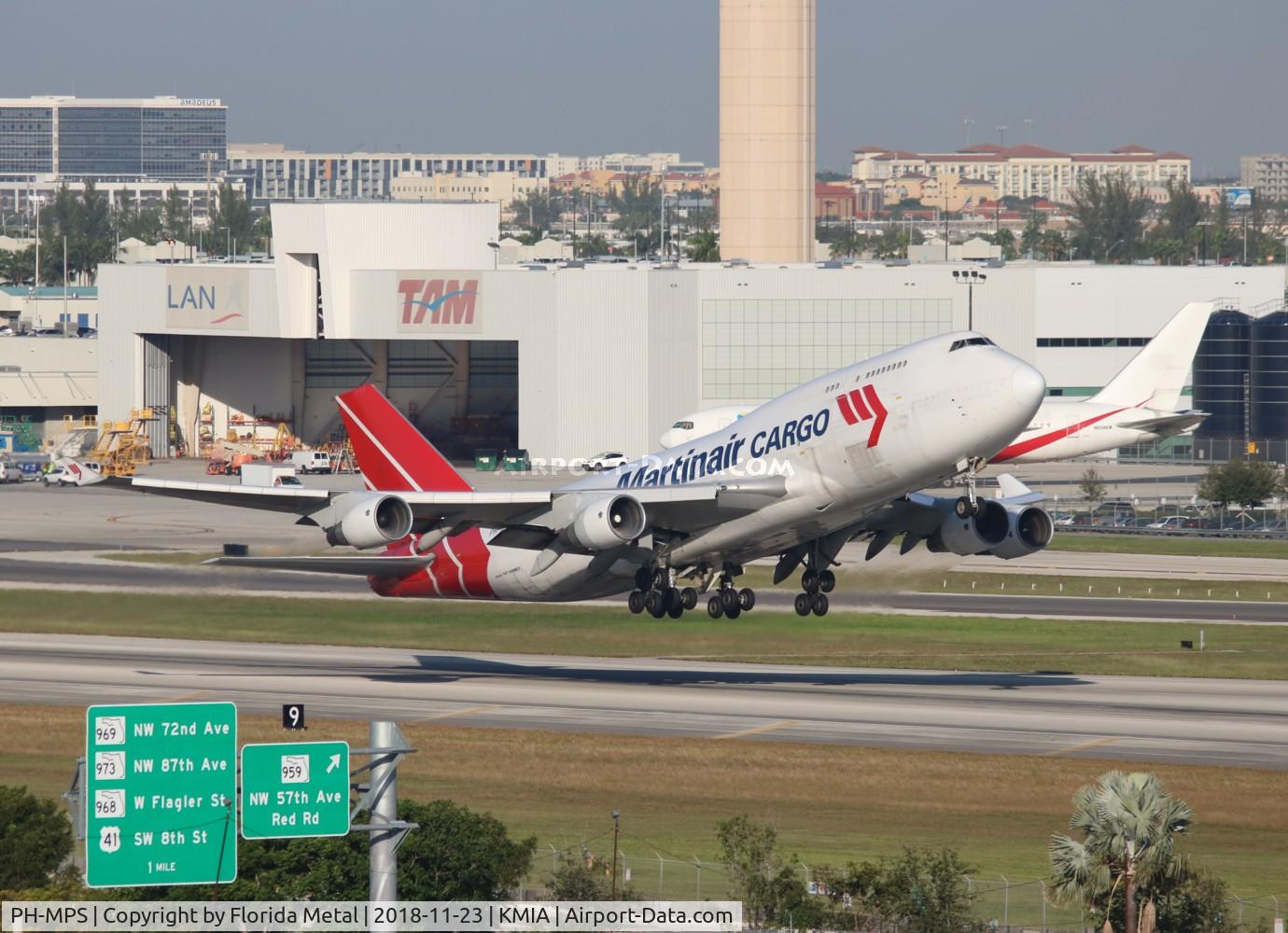 PH-MPS, 1990 Boeing 747-412 C/N 24066, MIA spotting 2018