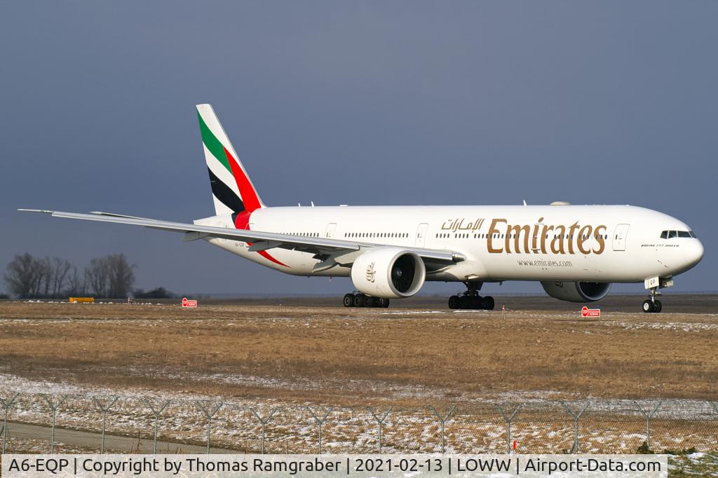 A6-EQP, 2018 Boeing 777-31H/ER C/N 42363, Emirates Boeing 777-300ER