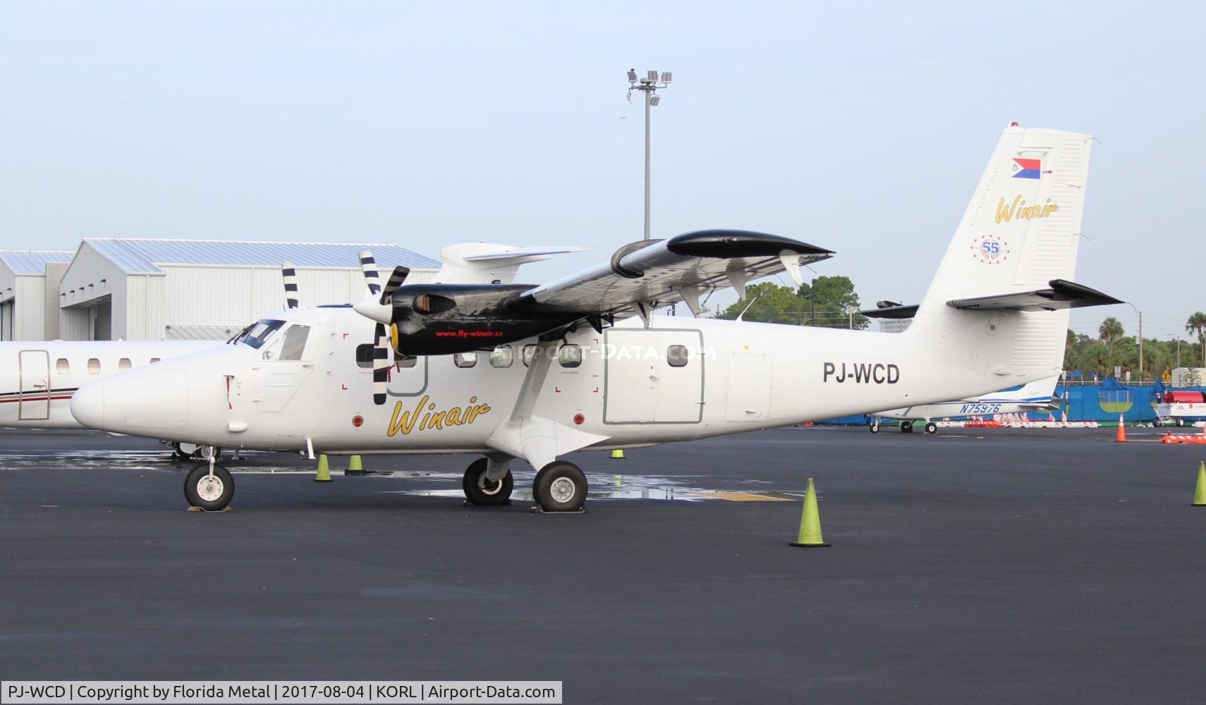 PJ-WCD, 1969 De Havilland Canada DHC-6-300 Twin Otter C/N 287, ORL spotting 2017