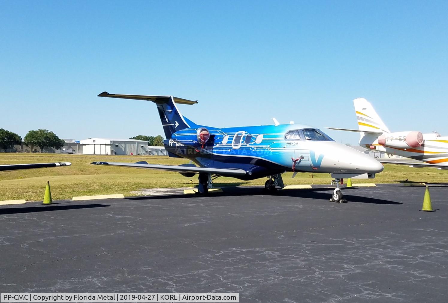PP-CMC, 2016 Embraer EMB-500 Phenom 100EV C/N 50000381, ORL spotting 2019