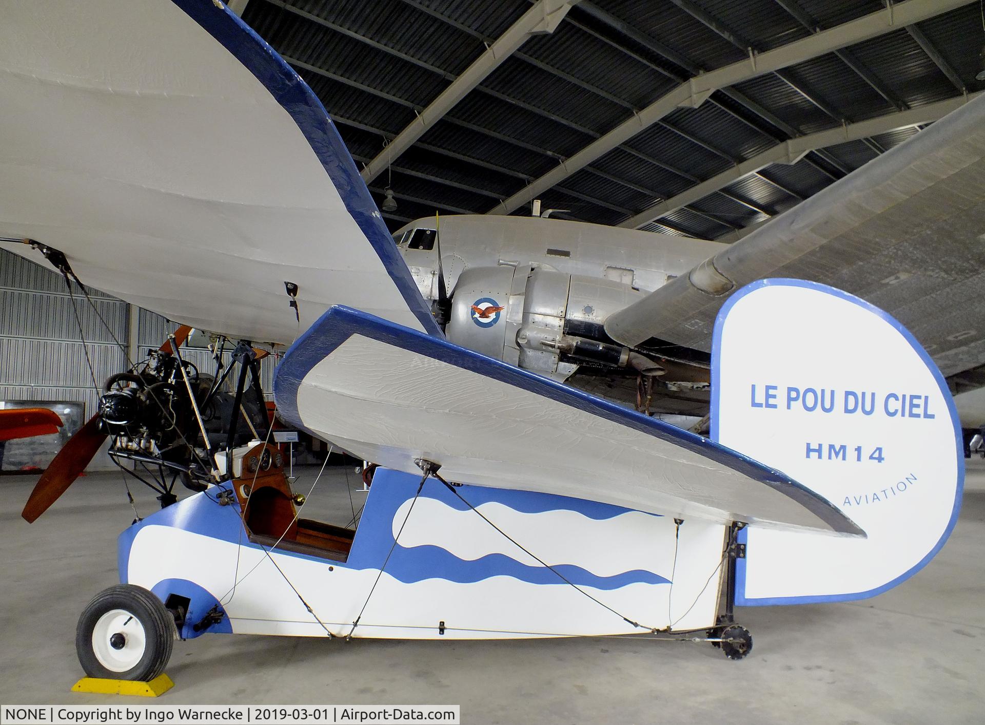 NONE, 1996 Mignet HM-14 Pou-du-Ciel replica C/N Unknown-2, Mignet HM.14 Pou-du-Ciel replica at the Malta Aviation Museum, Ta' Qali