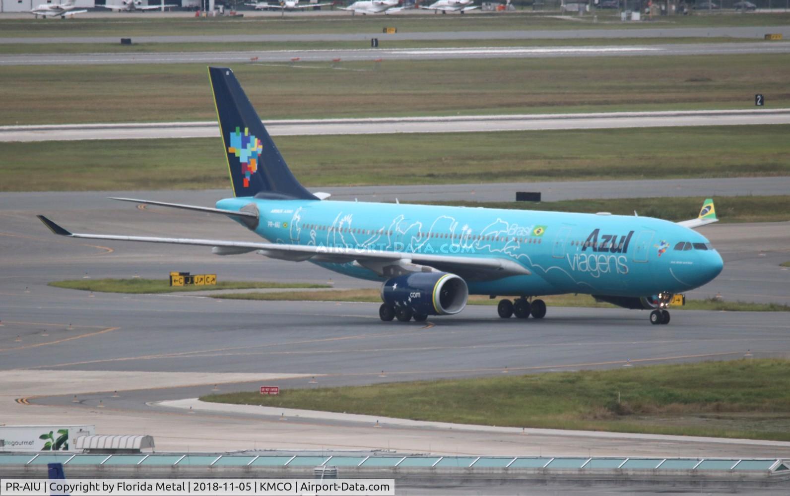 PR-AIU, 2002 Airbus A330-243 C/N 494, MCO spotting 2018