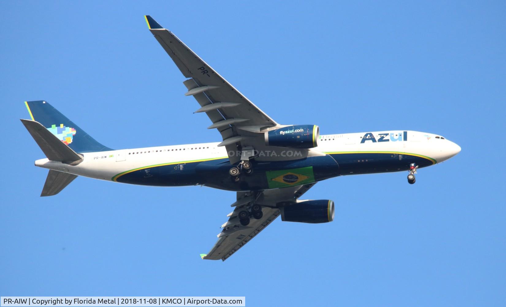 PR-AIW, 2002 Airbus A330-243 C/N 462, MCO spotting 2018