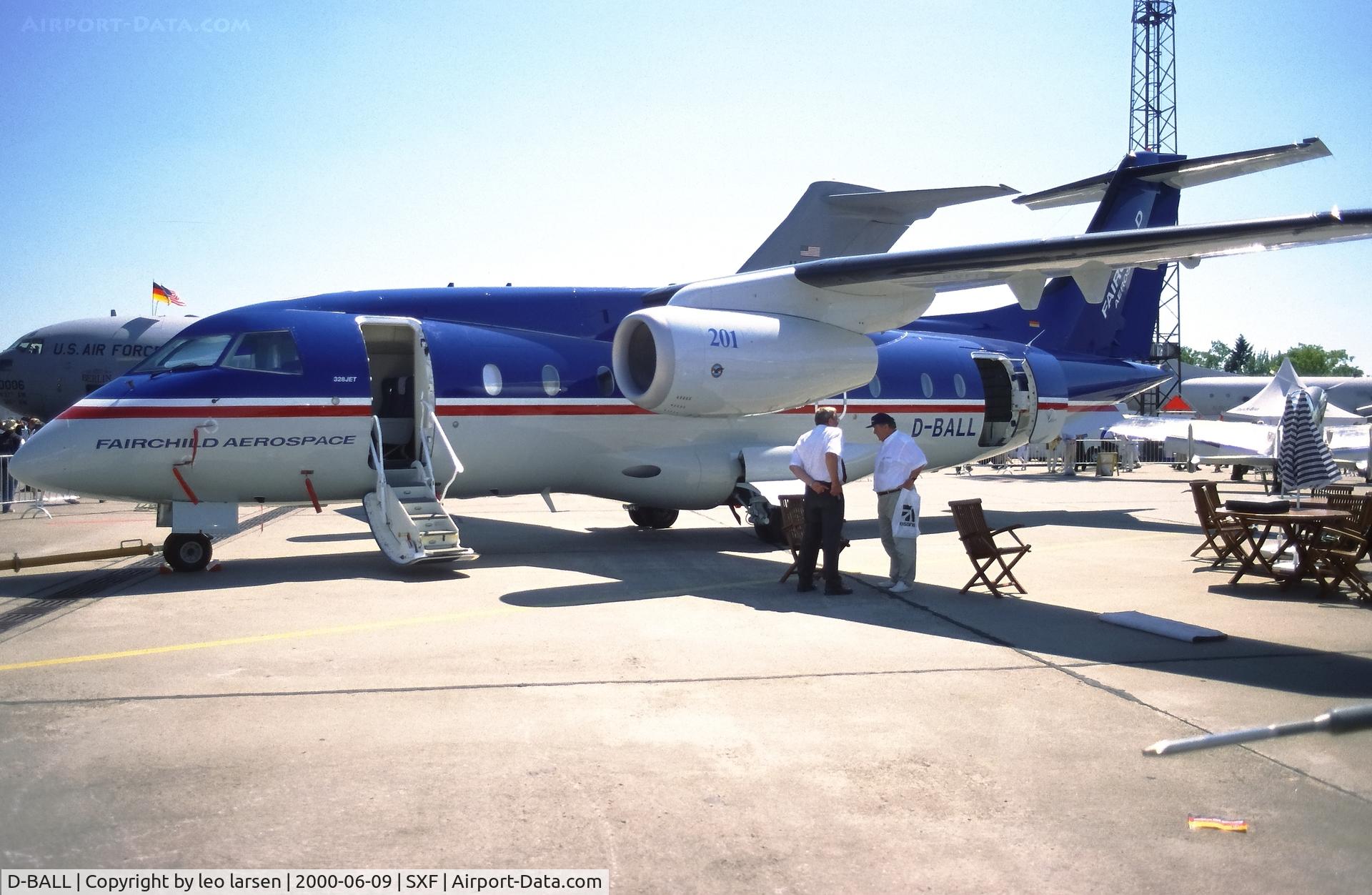 D-BALL, 2000 Fairchild Dornier 328-300 328JET C/N 3105, Berlin Air Show 9.6.2000