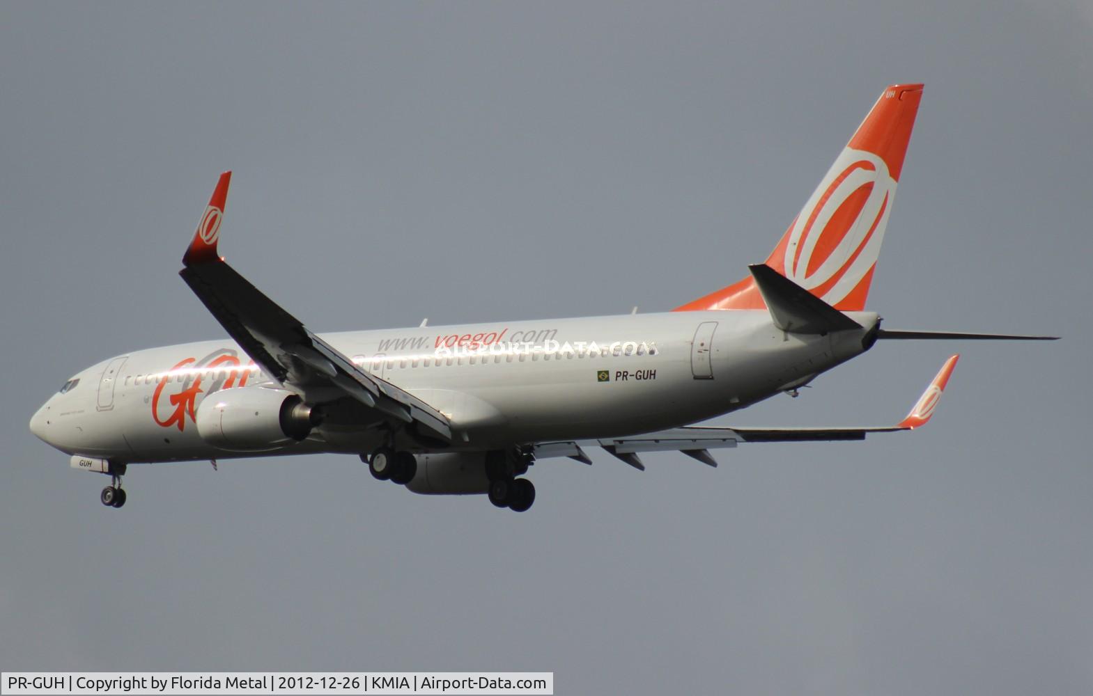 PR-GUH, 2011 Boeing 737-8EH C/N 35843, MIA Spotting 2012