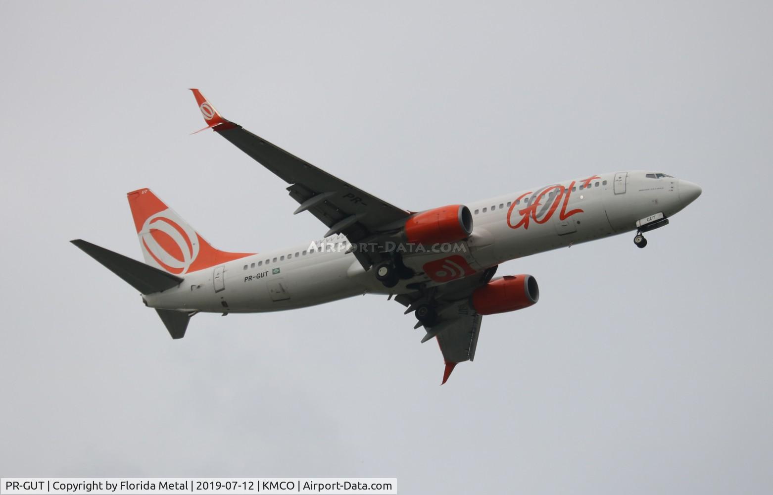 PR-GUT, 2012 Boeing 737-8HX C/N 38878, MCO spotting 2019