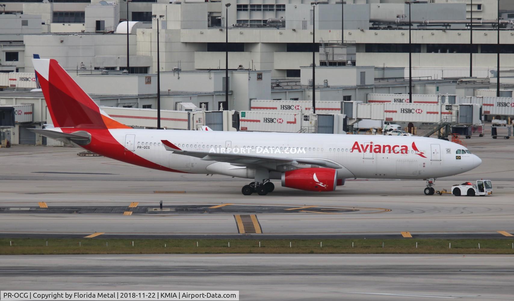 PR-OCG, 2015 Airbus A330-243 C/N 1608, MIA spotting 2018
