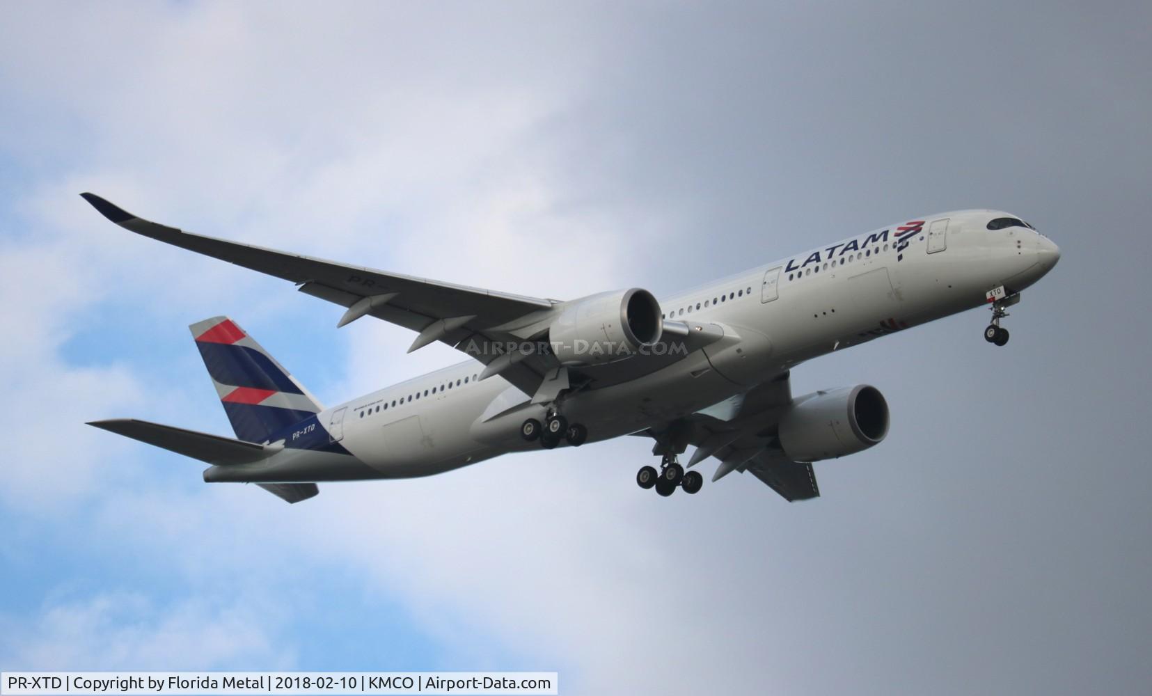 PR-XTD, 2016 Airbus A350-941 C/N 045, MCO spotting 2018