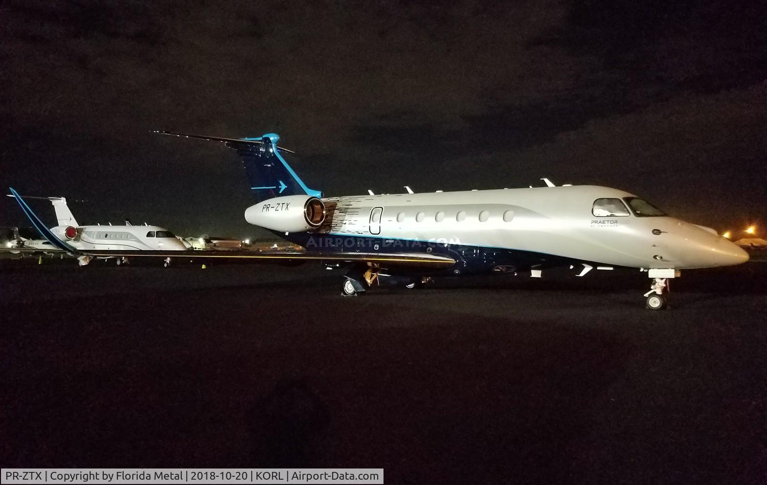 PR-ZTX, 2019 Embraer EMB-550 Praetor 600 C/N 55020002, NBAA ORL 2018