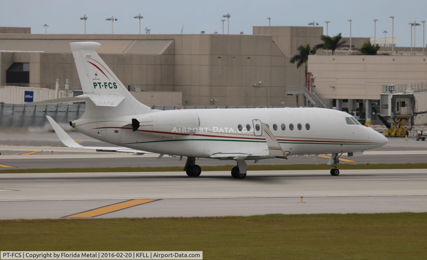 PT-FCS, 2007 Dassault Falcon 2000EX C/N 131, FLL spotting 2016