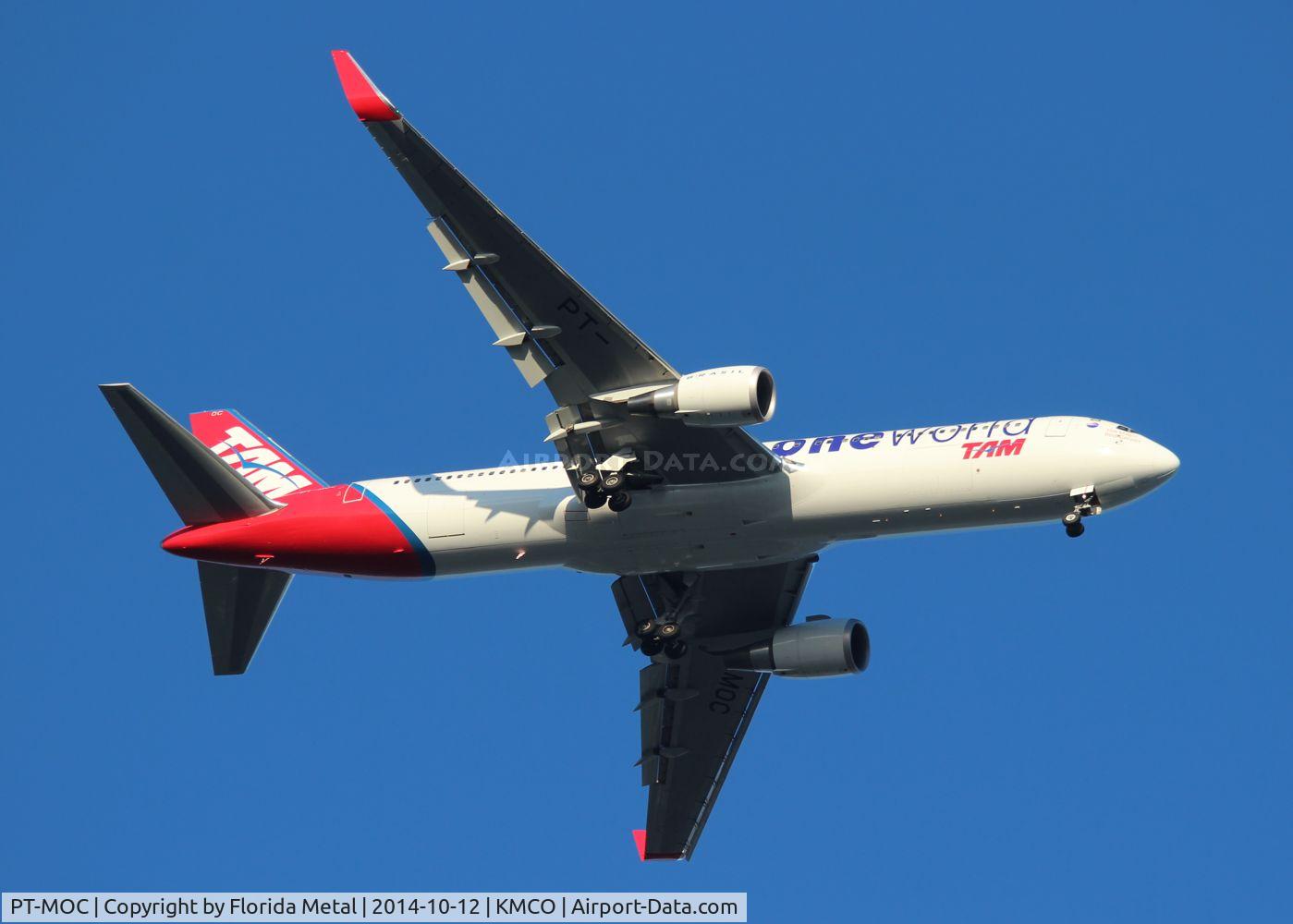 PT-MOC, 2012 Boeing 767-316/ER C/N 41746, MCO spotting 2014