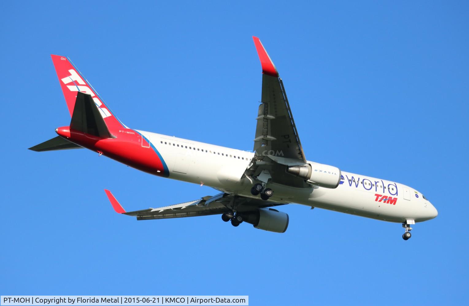 PT-MOH, 1997 Boeing 767-316/ER C/N 27615, MCO spotting 2015