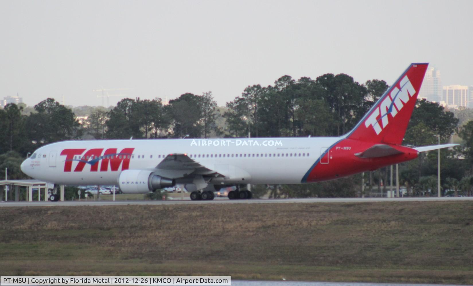 PT-MSU, 1994 Boeing 767-33A/ER C/N 27376, MCO spotting 2012