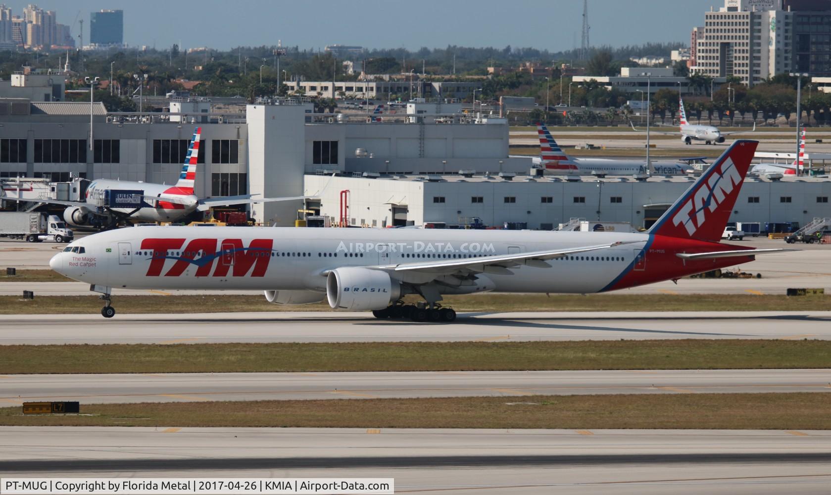 PT-MUG, 2012 Boeing 777-32W/ER C/N 38888, MIA spotting 2017