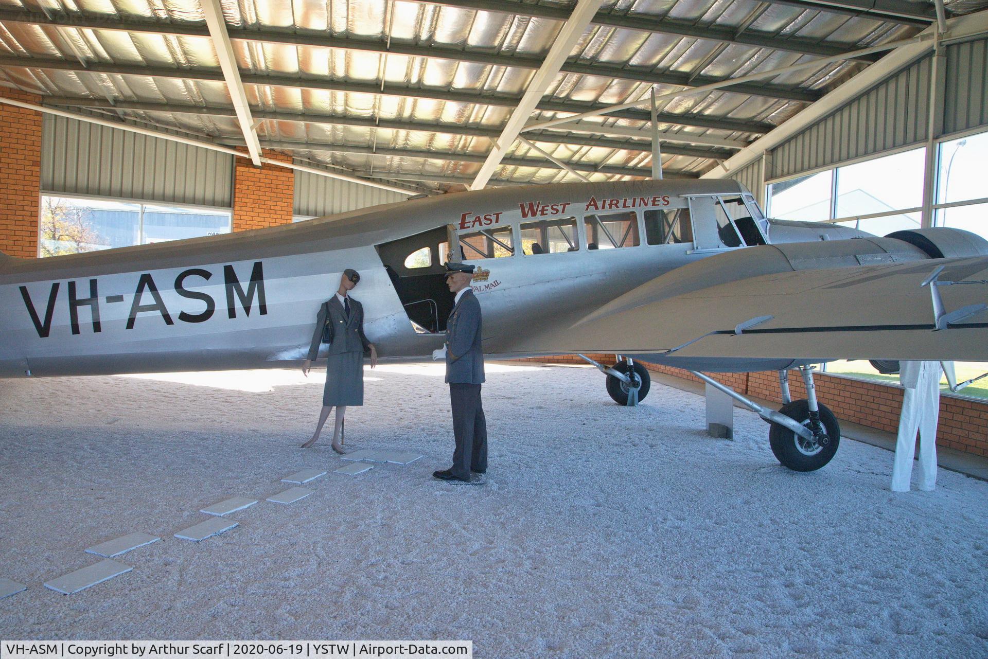 VH-ASM, Avro 652A Anson I C/N W2068, Tamworth Regional Airport June 2020