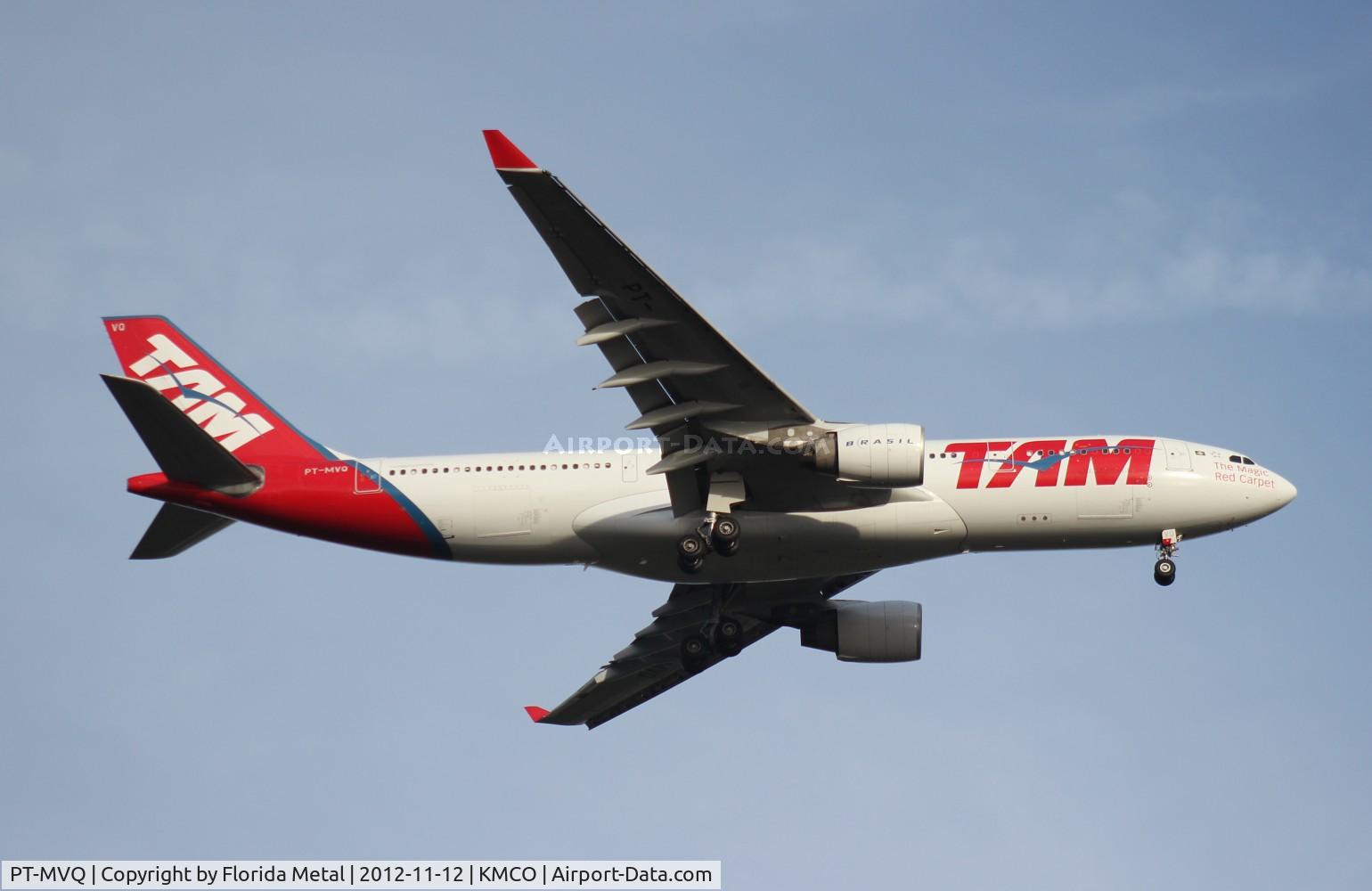 PT-MVQ, 2008 Airbus A330-223 C/N 968, MCO spotting 2012