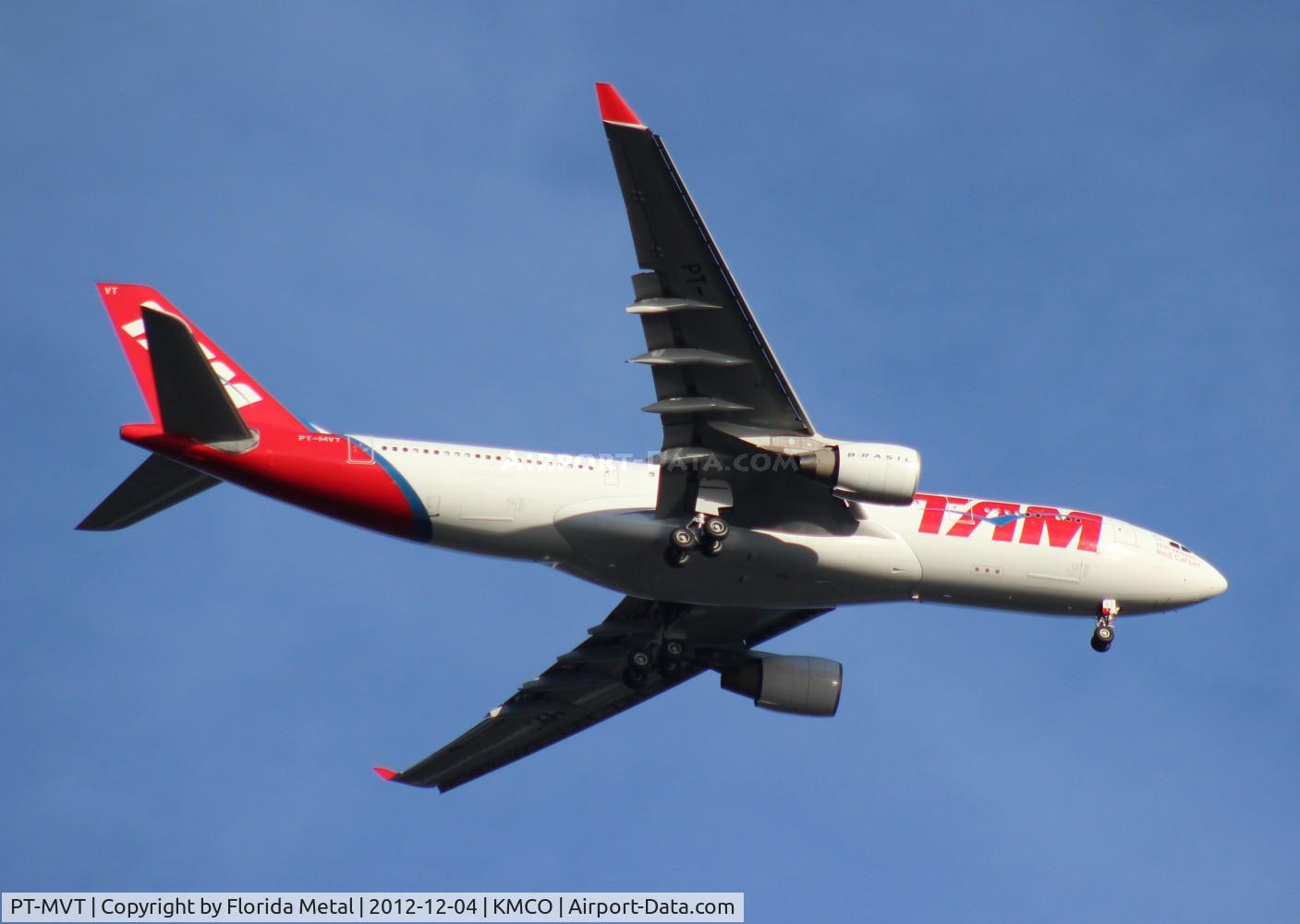 PT-MVT, 2010 Airbus A330-223 C/N 1118, MCO spotting 2012