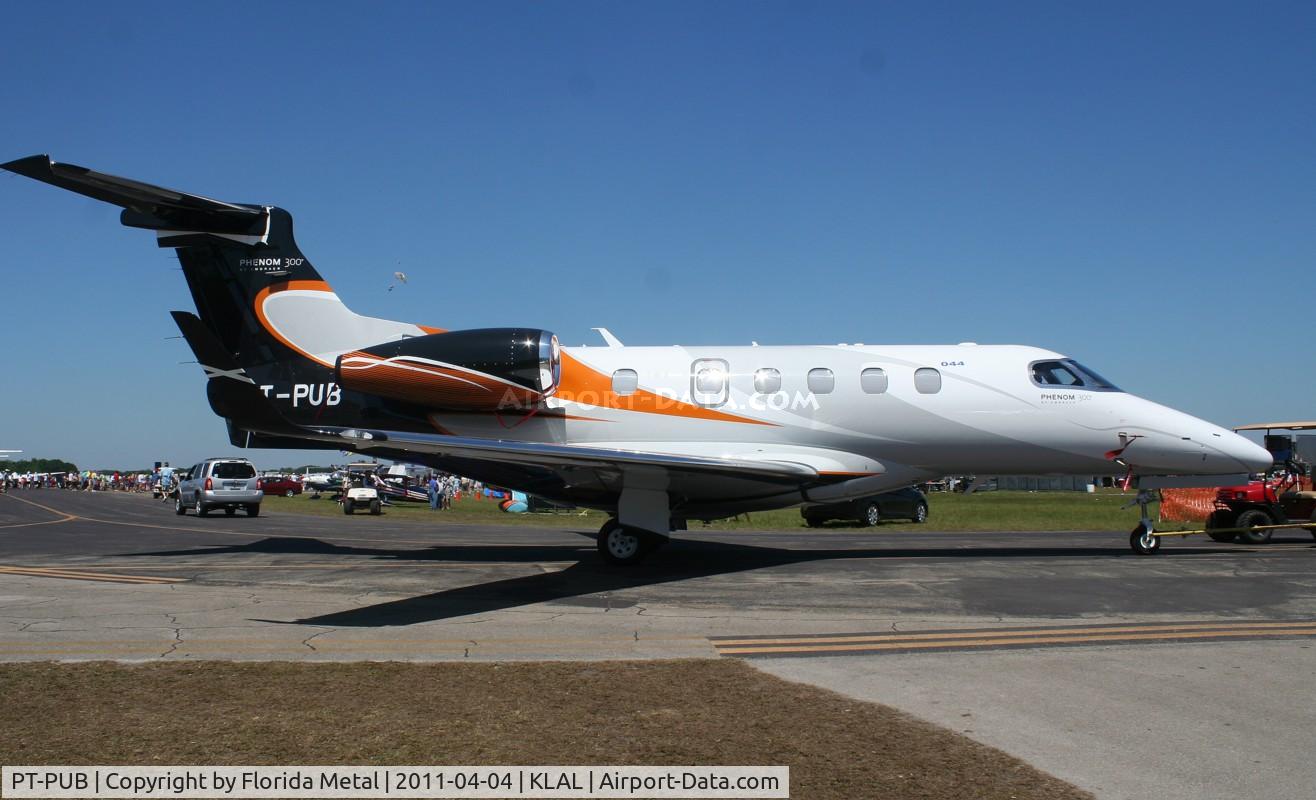 PT-PUB, 2011 Embraer EMB-500 Phenom 300 C/N 50500044, SNF LAL 2011