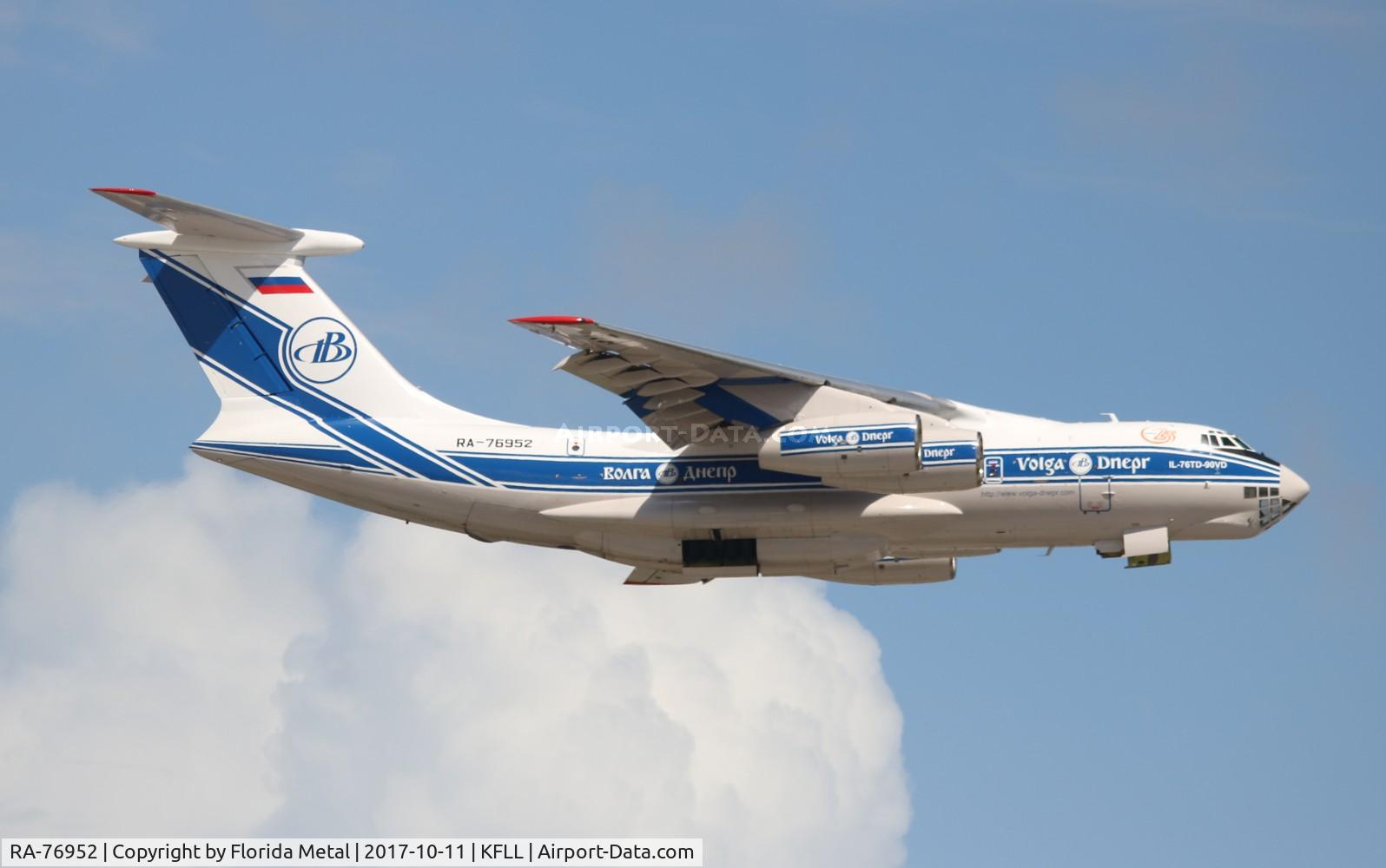 RA-76952, 2010 Ilyushin Il-76TD-90VD C/N 2093422743, FLL spotting 2017