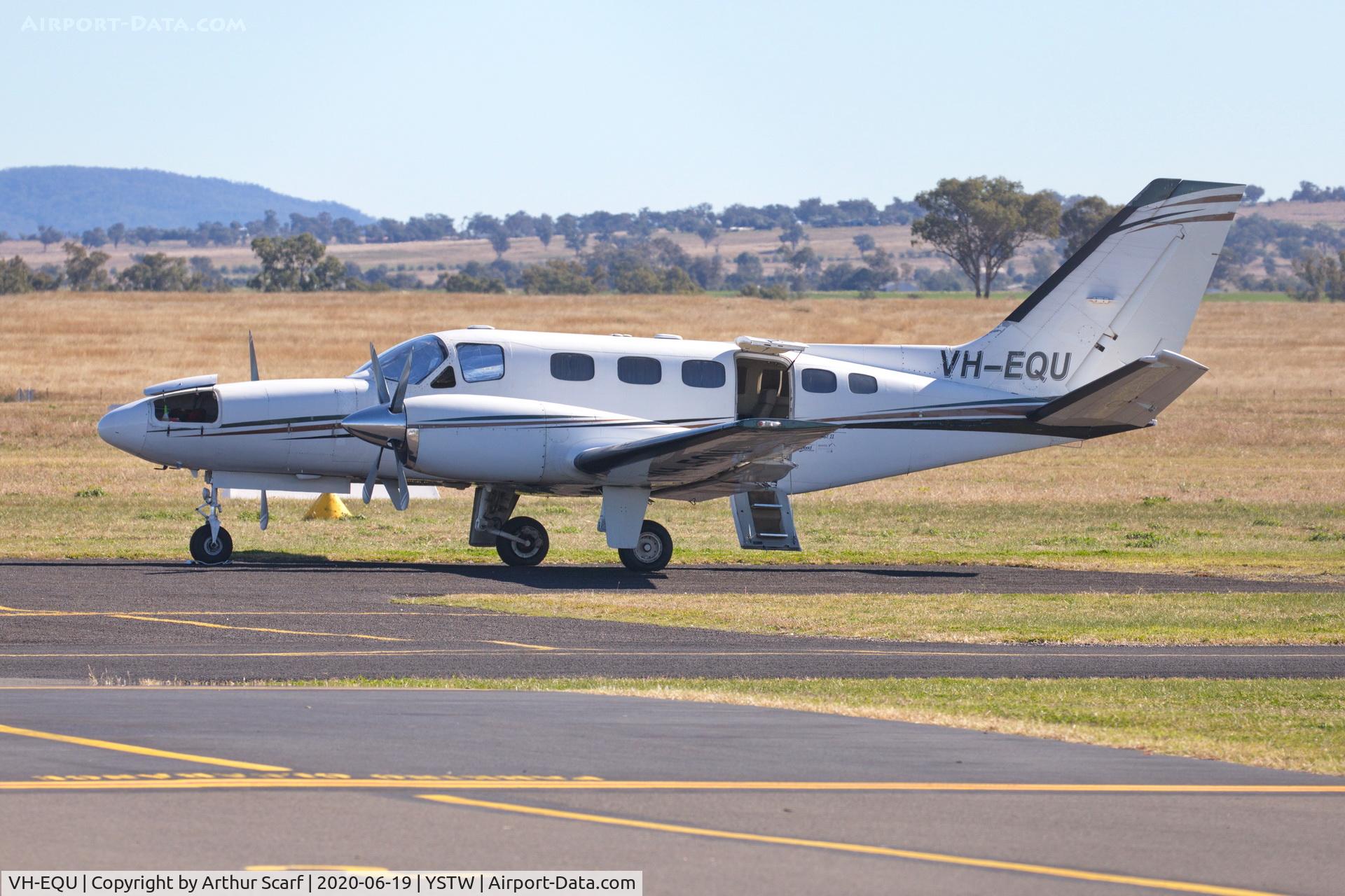 VH-EQU, 1978 Cessna 441 Conquest II C/N 441-0035, Tamworth NSW June 2020