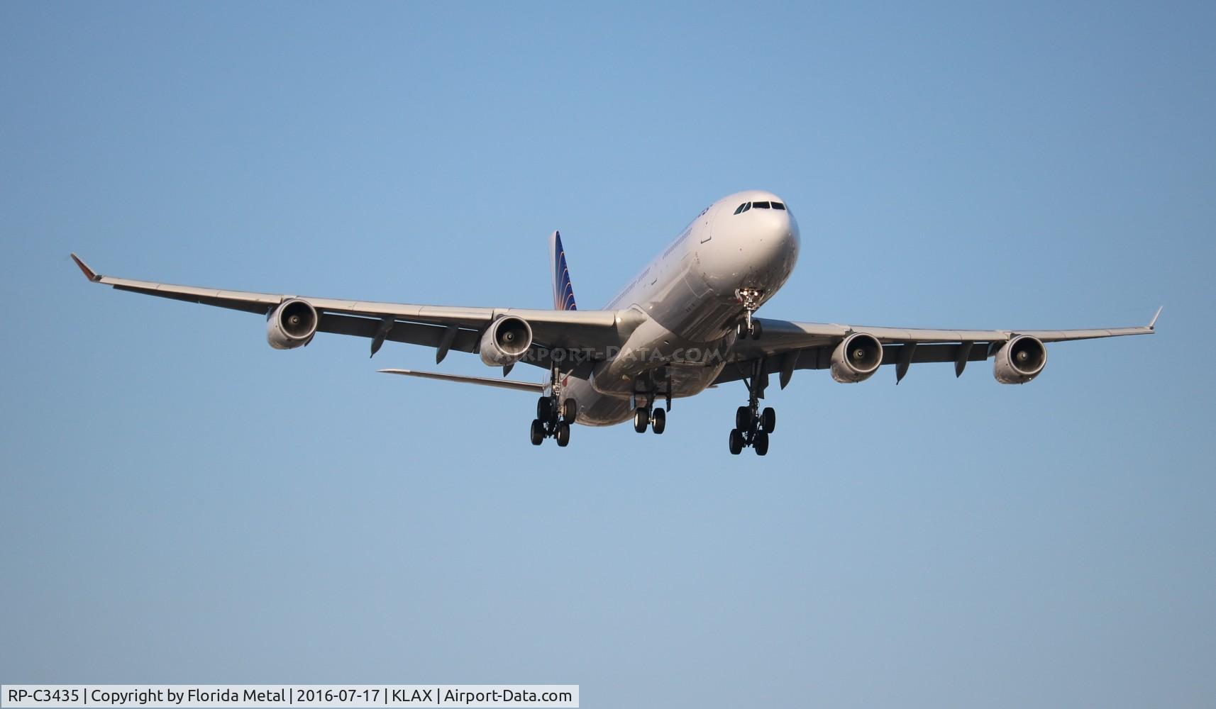 RP-C3435, 2000 Airbus A340-313X C/N 302, LAX spotting 2016