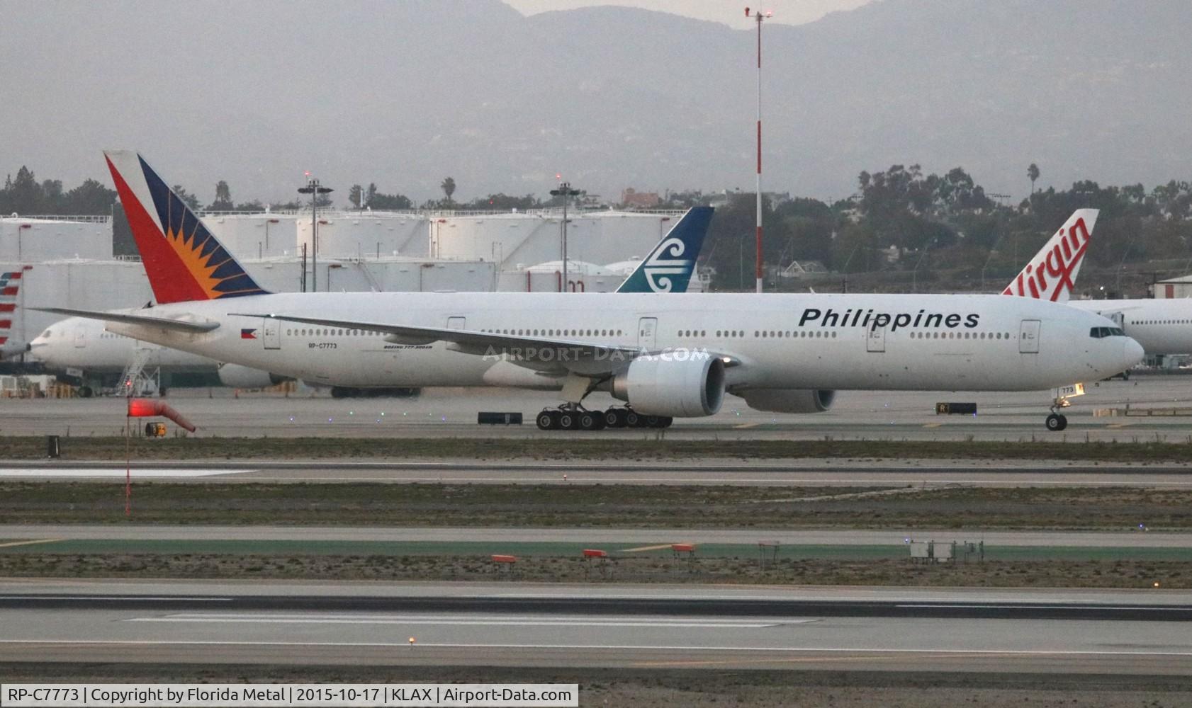 RP-C7773, 2013 Boeing 777-3F6/ER C/N 38718, LAX spotting 2015