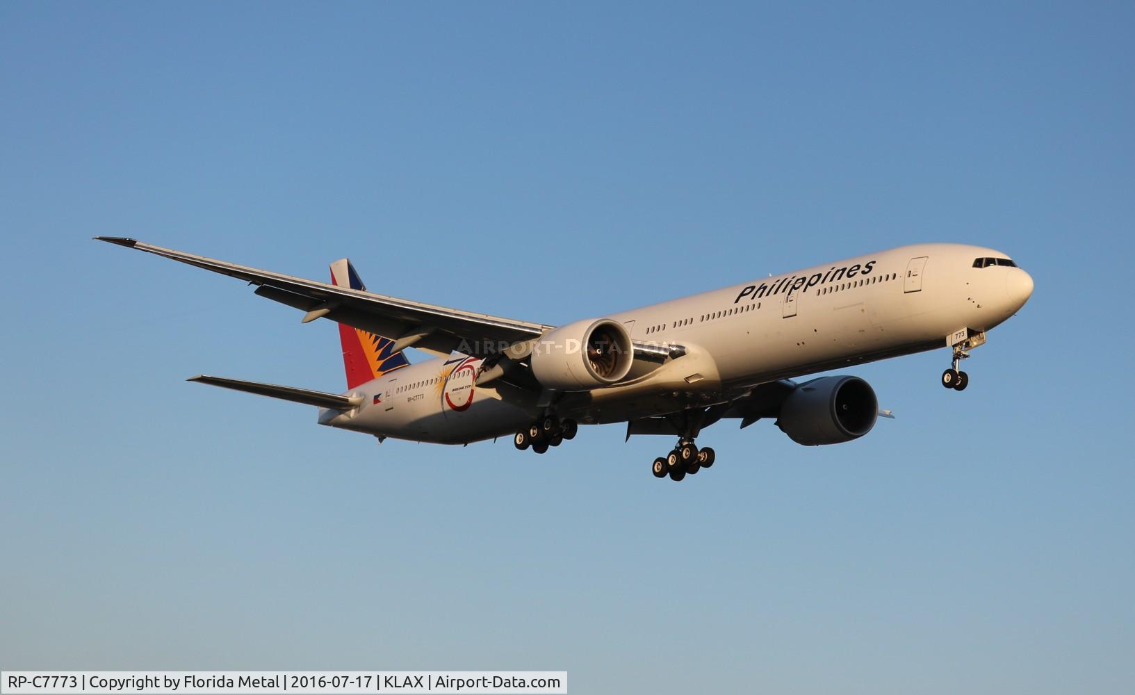 RP-C7773, 2013 Boeing 777-3F6/ER C/N 38718, LAX spotting 2016