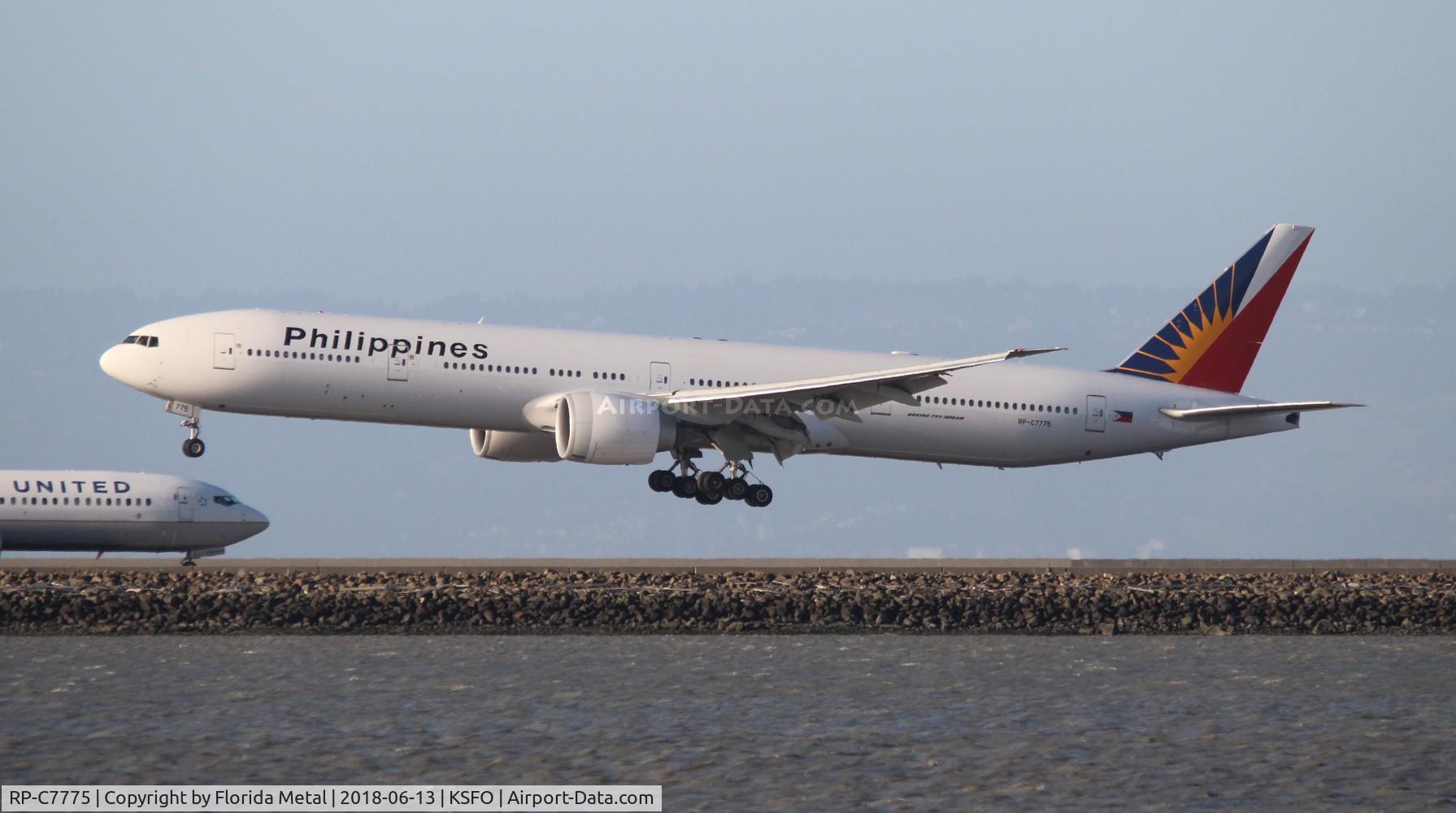 RP-C7775, Boeing 777-3F6ER C/N 35555, SFO spotting 2018