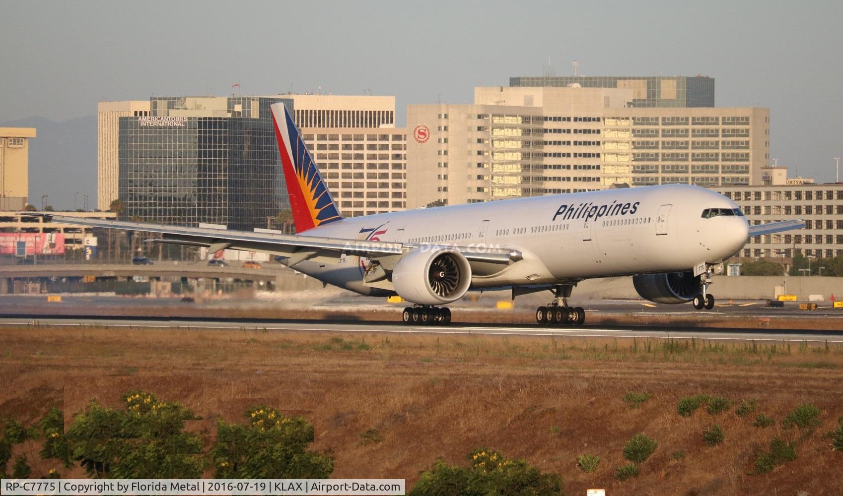 RP-C7775, Boeing 777-3F6ER C/N 35555, LAX spotting 2016