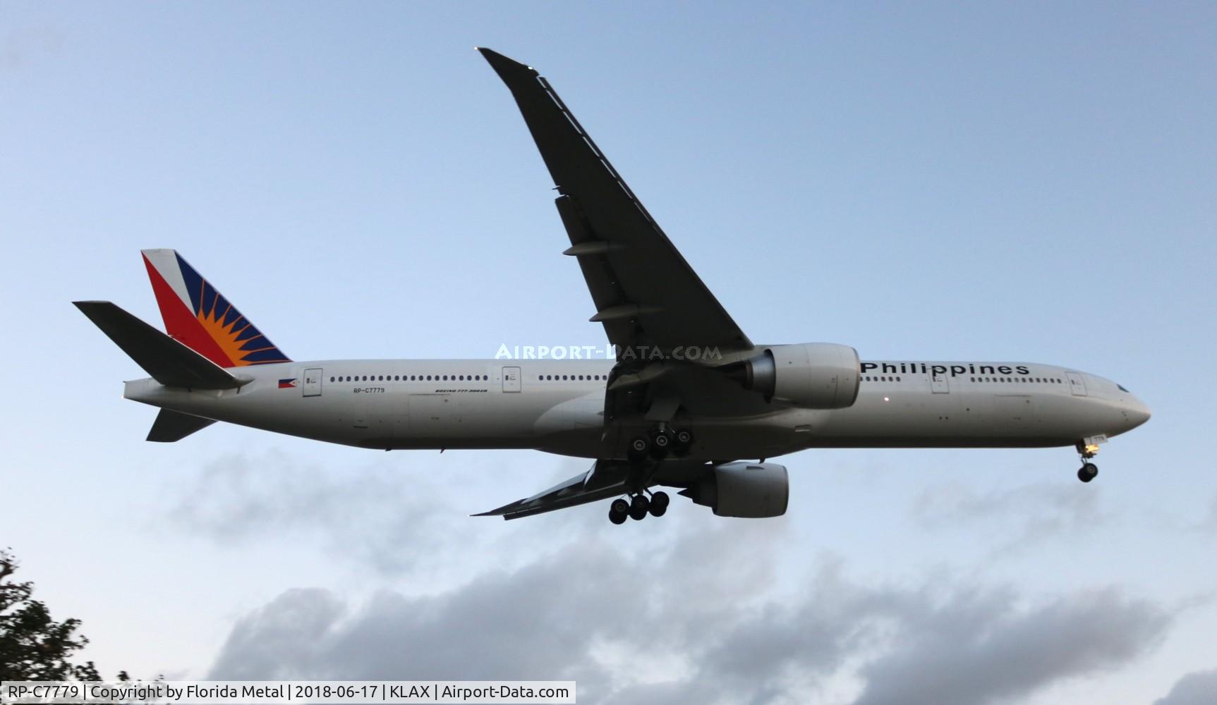 RP-C7779, 2016 Boeing 777-3F6/ER C/N 61731, LAX spotting 2018