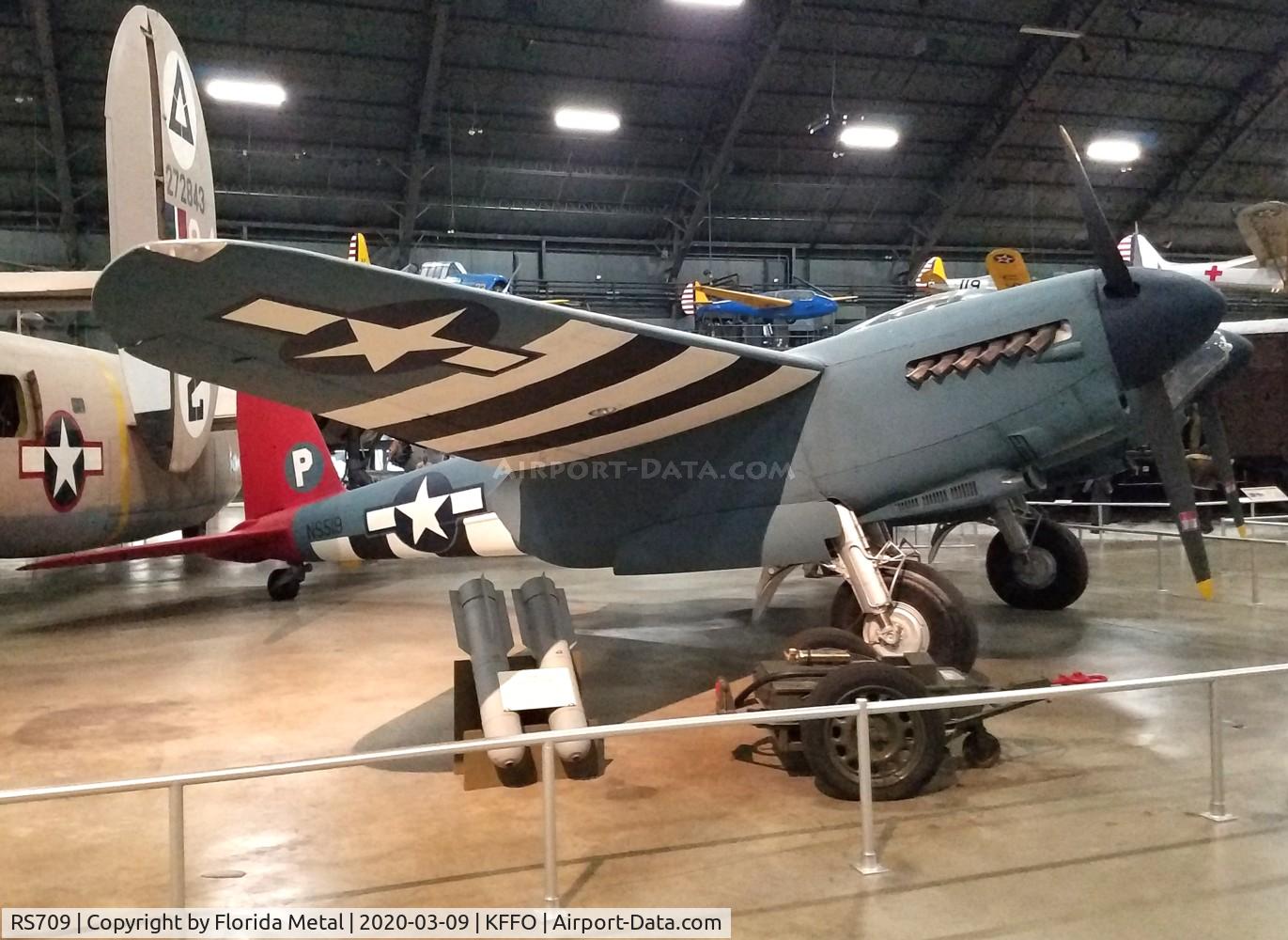 RS709, 1946 De Havilland DH-98 Mosquito B Mk.35 C/N Not found, USAF Museum 2020