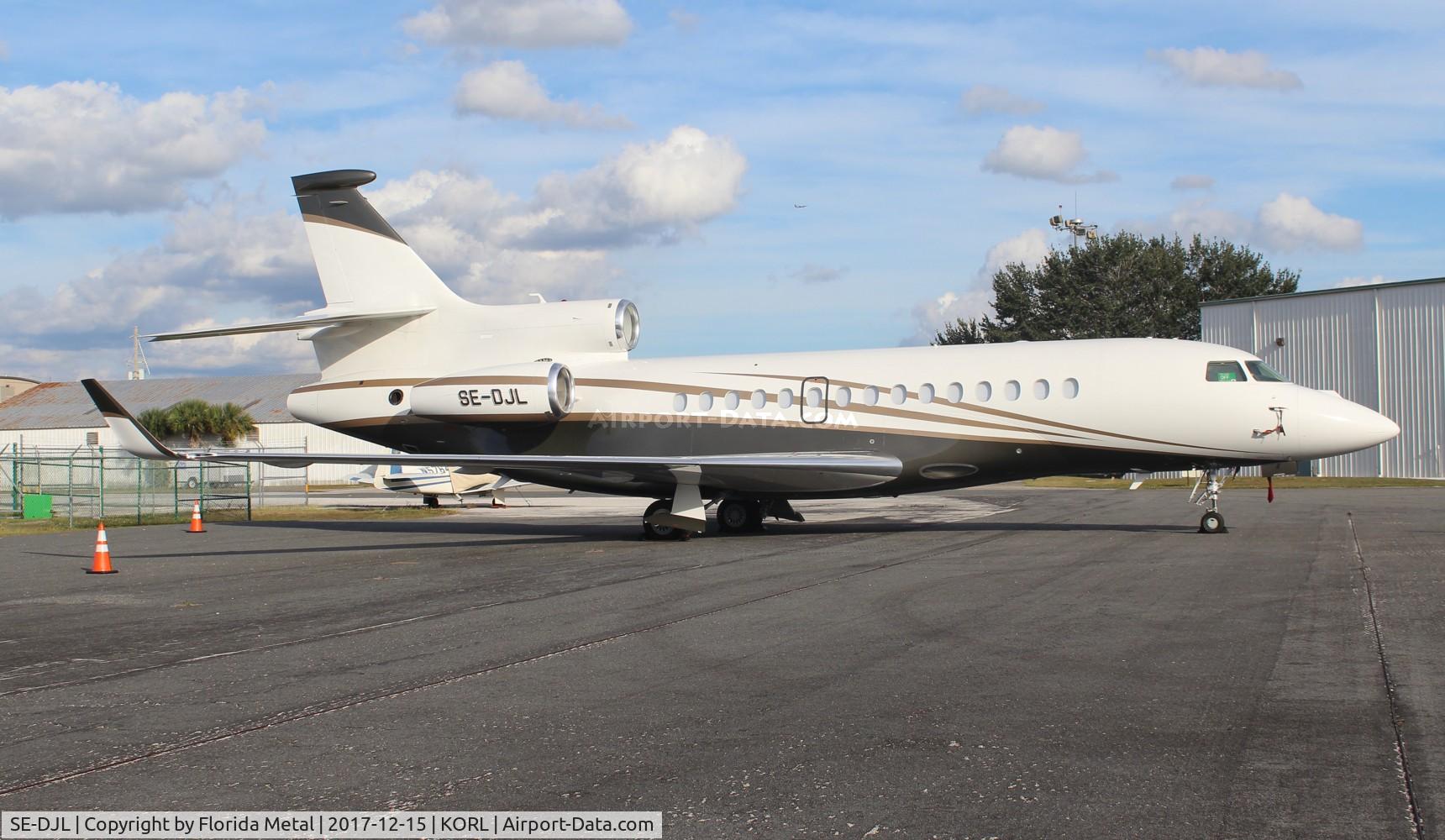 SE-DJL, 2008 Dassault Falcon 7X C/N 040, ORL spotting 2017