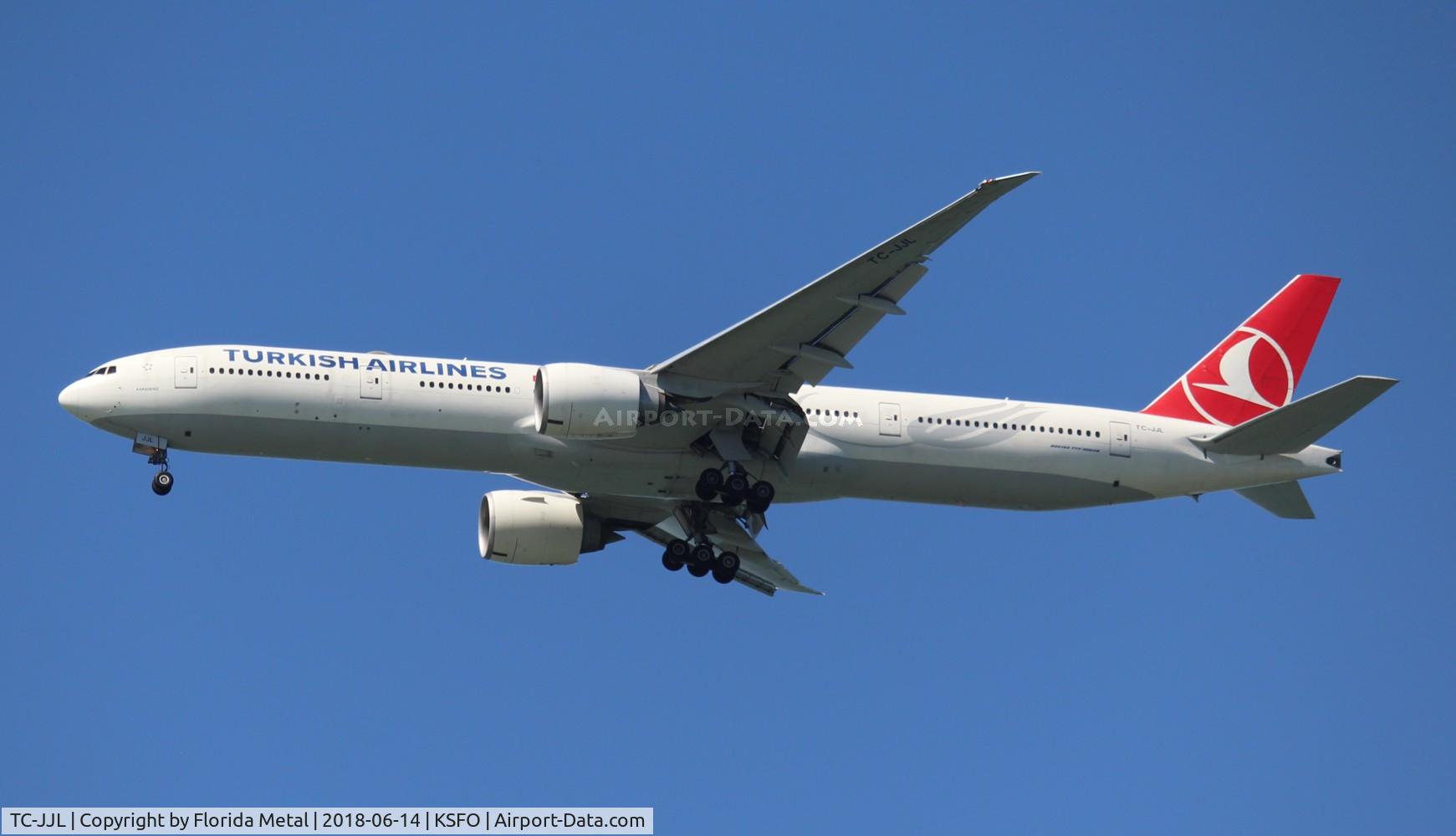 TC-JJL, 2011 Boeing 777-3F2/ER C/N 40793, SFO spotting 2018
