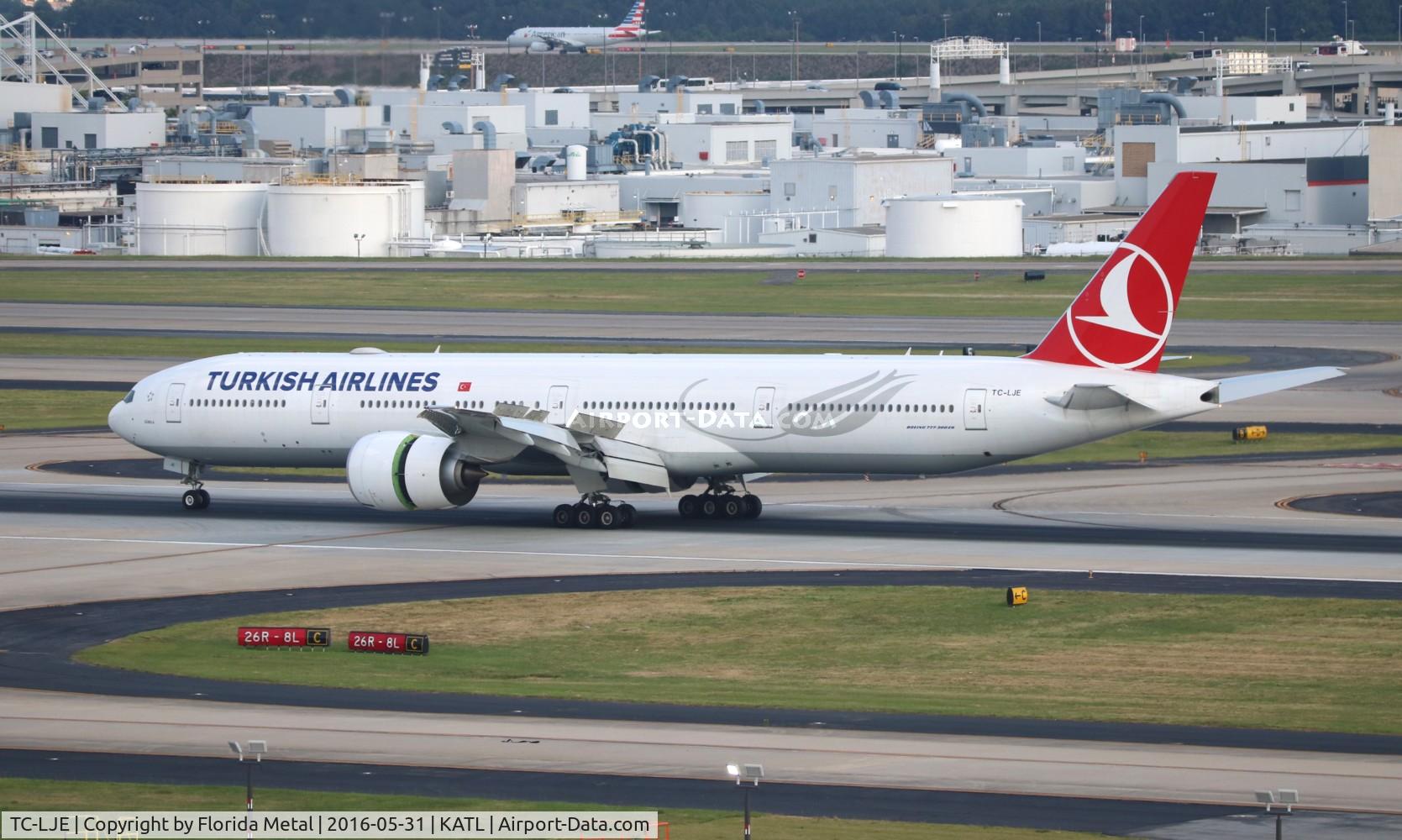 TC-LJE, 2015 Boeing 777-3F2/ER C/N 44126, ATL spotting 2016