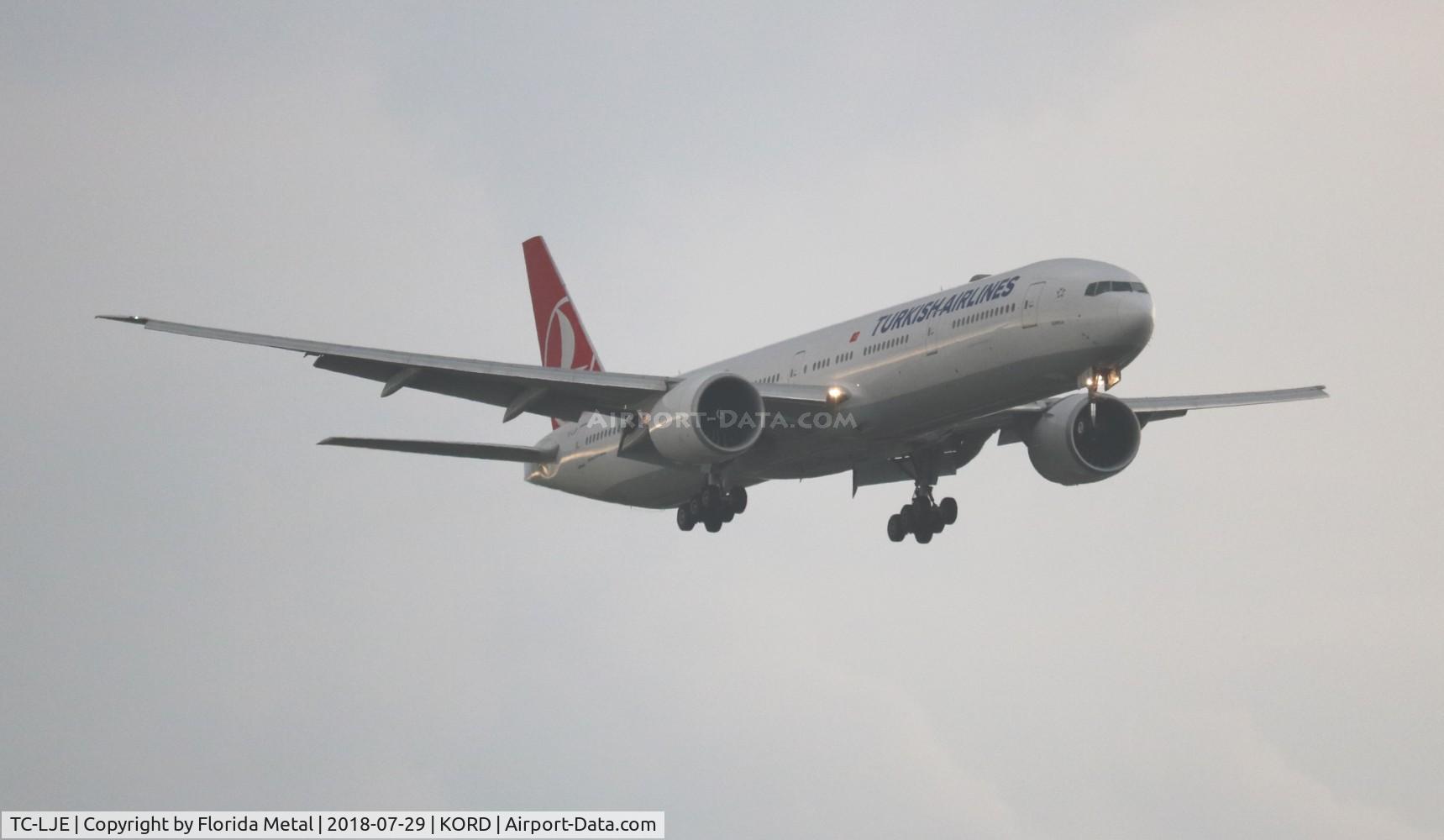 TC-LJE, 2015 Boeing 777-3F2/ER C/N 44126, ORD spotting 2018