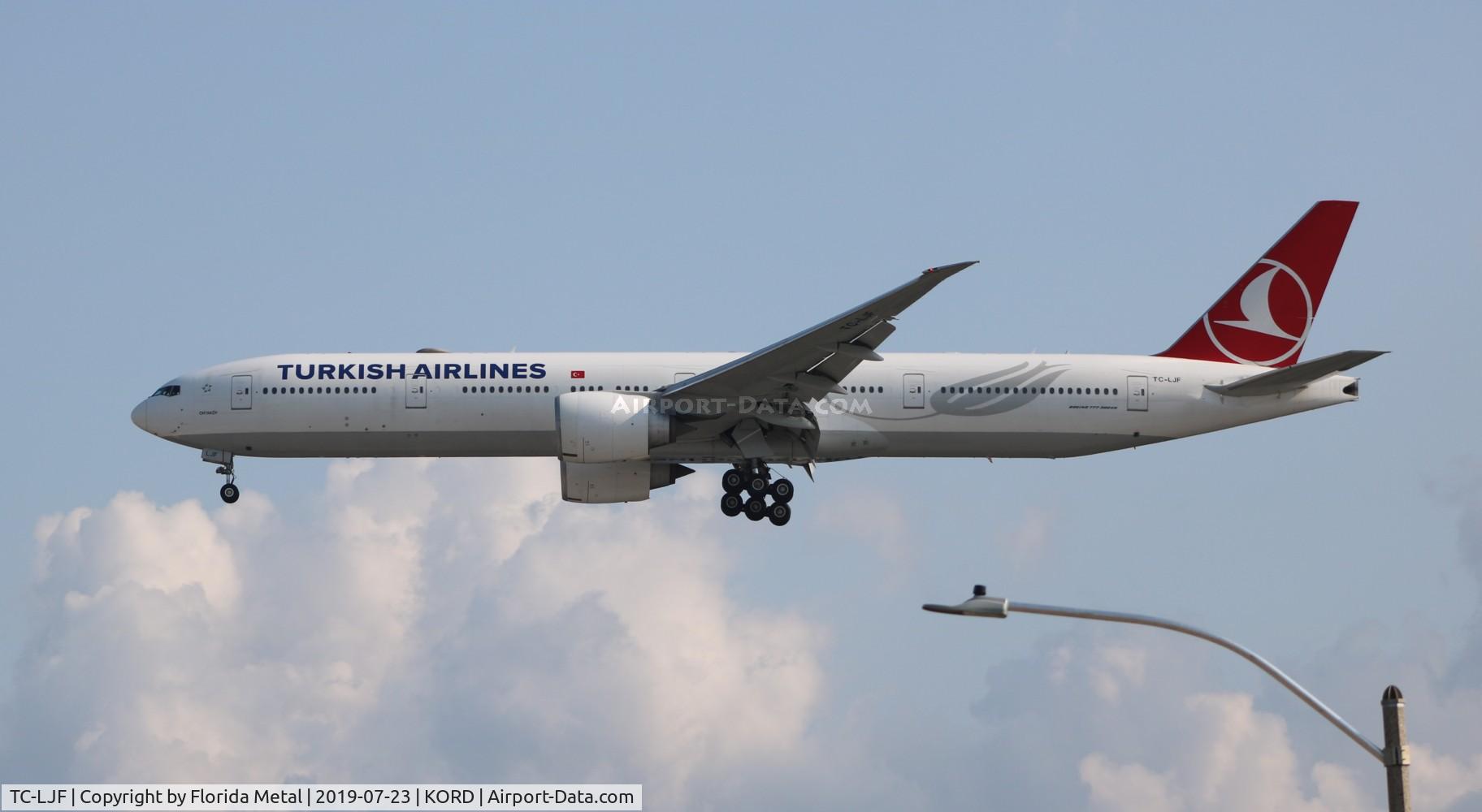 TC-LJF, 2016 Boeing 777-3F2/ER C/N 44127, ORD spotting 2019